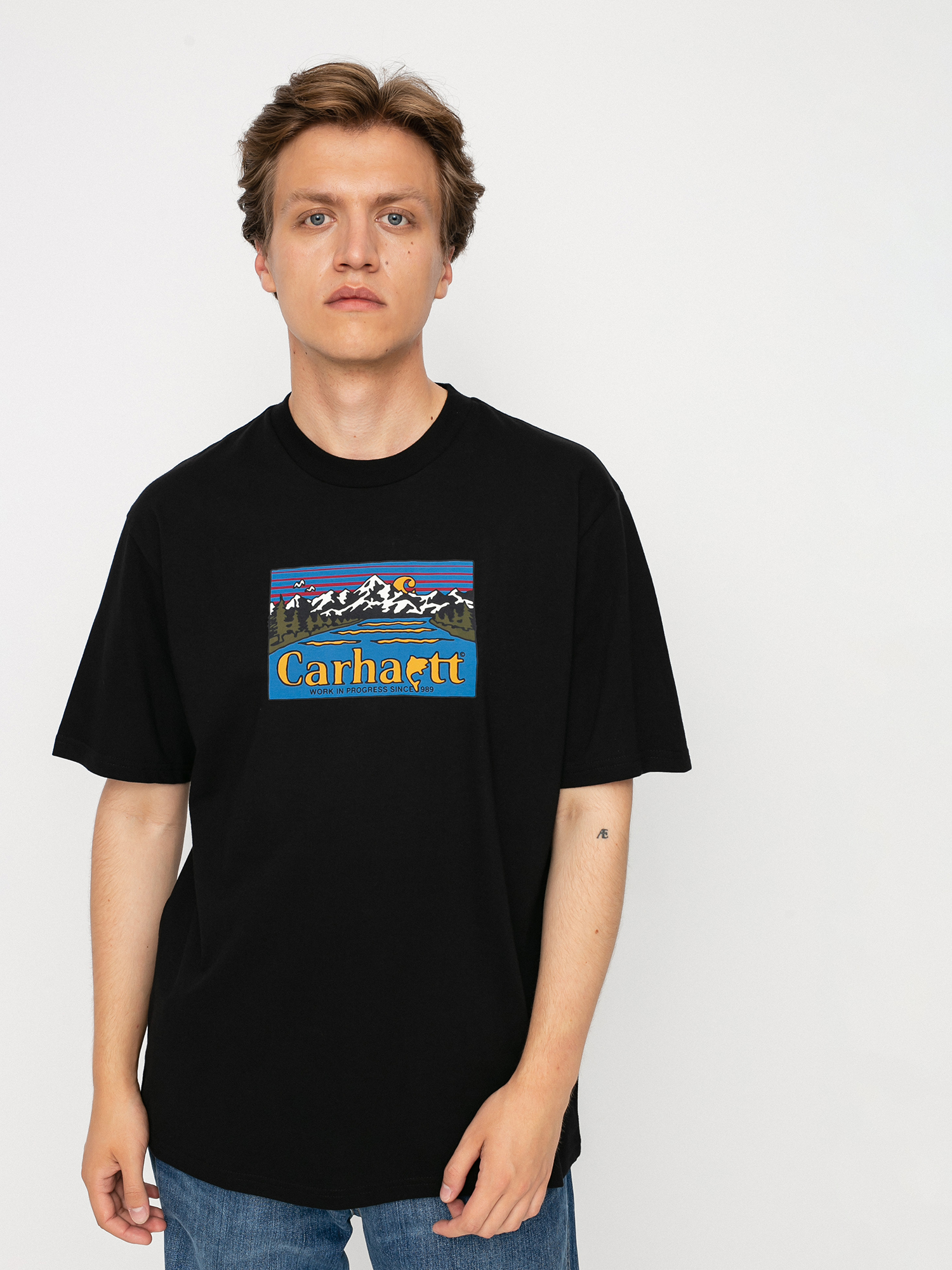 T-shirt Carhartt WIP Great Outdoors (black)