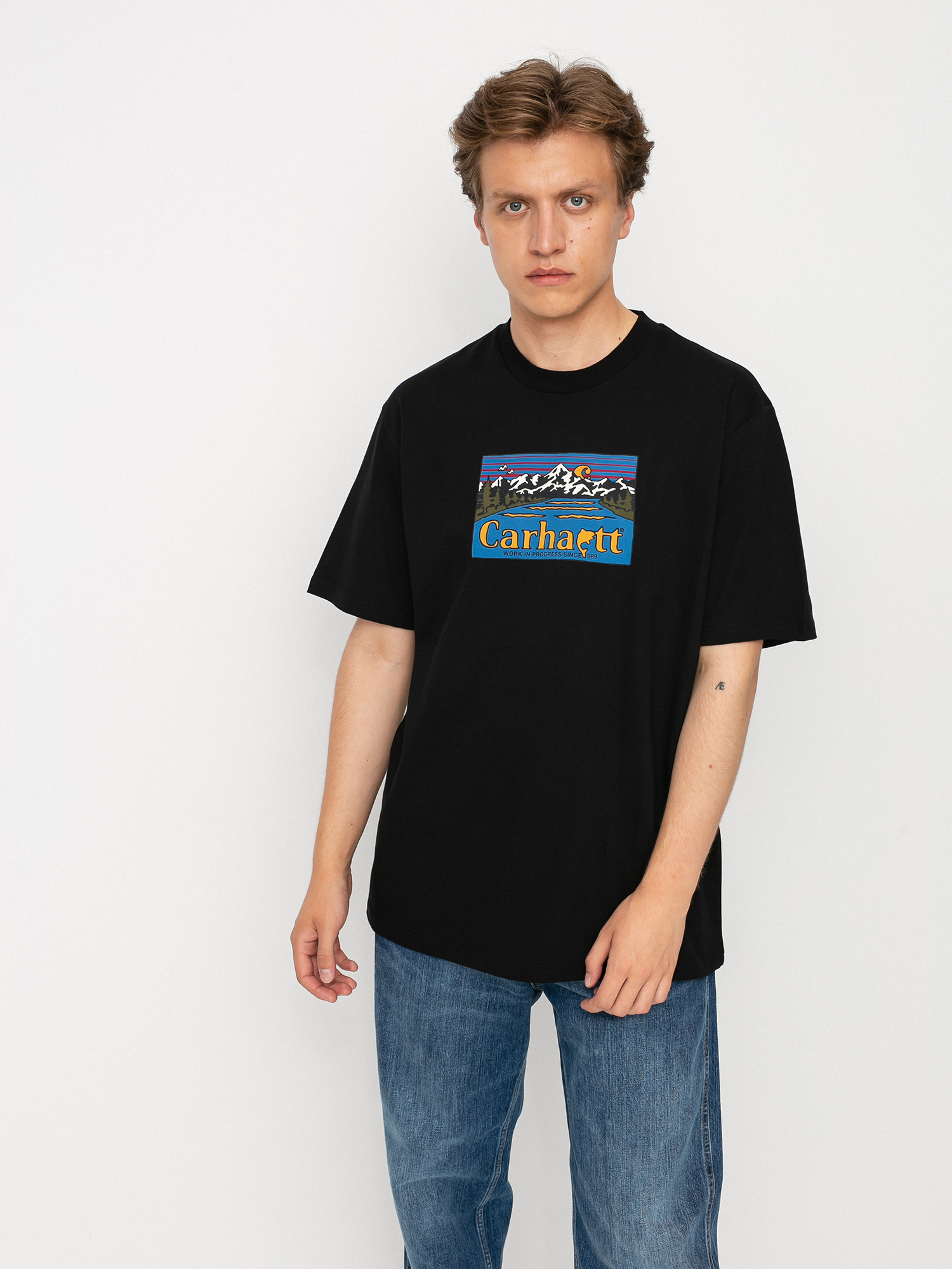 T-shirt Carhartt WIP Great Outdoors (black)