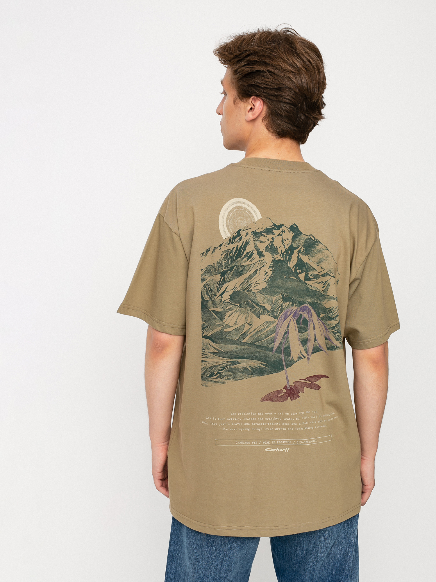 T-shirt Carhartt WIP Mountain (tanami)
