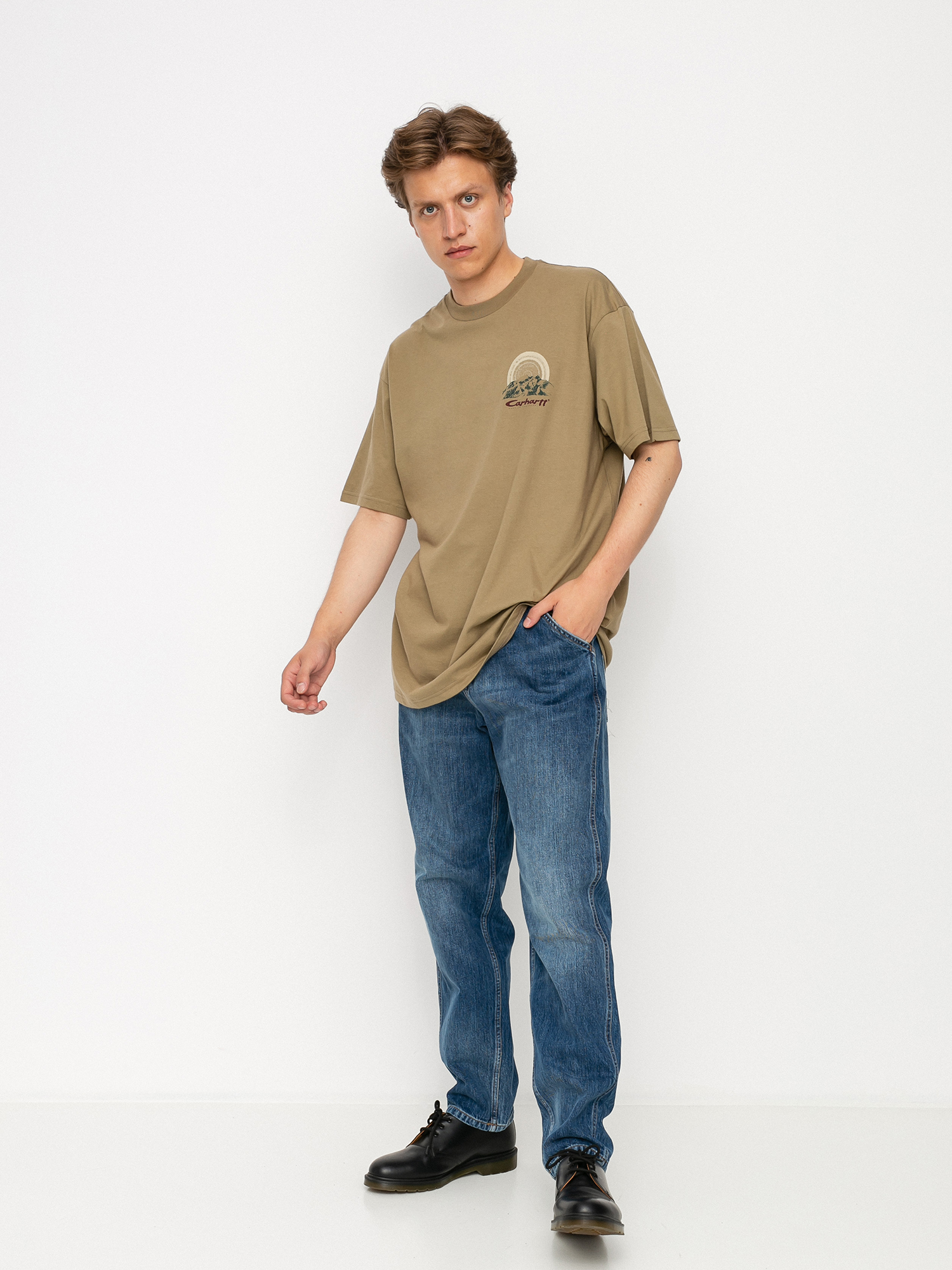 T-shirt Carhartt WIP Mountain (tanami)