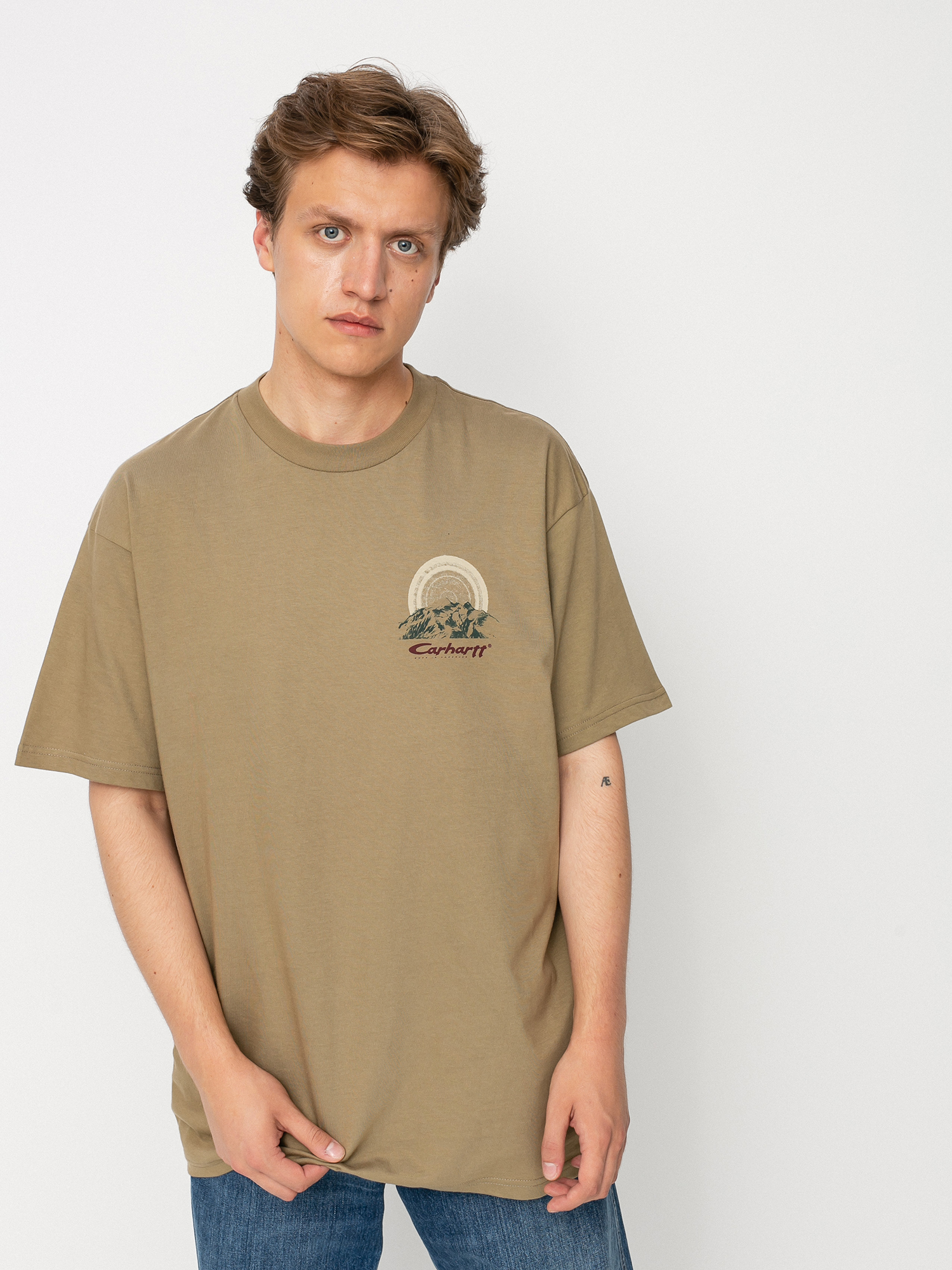T-shirt Carhartt WIP Mountain (tanami)
