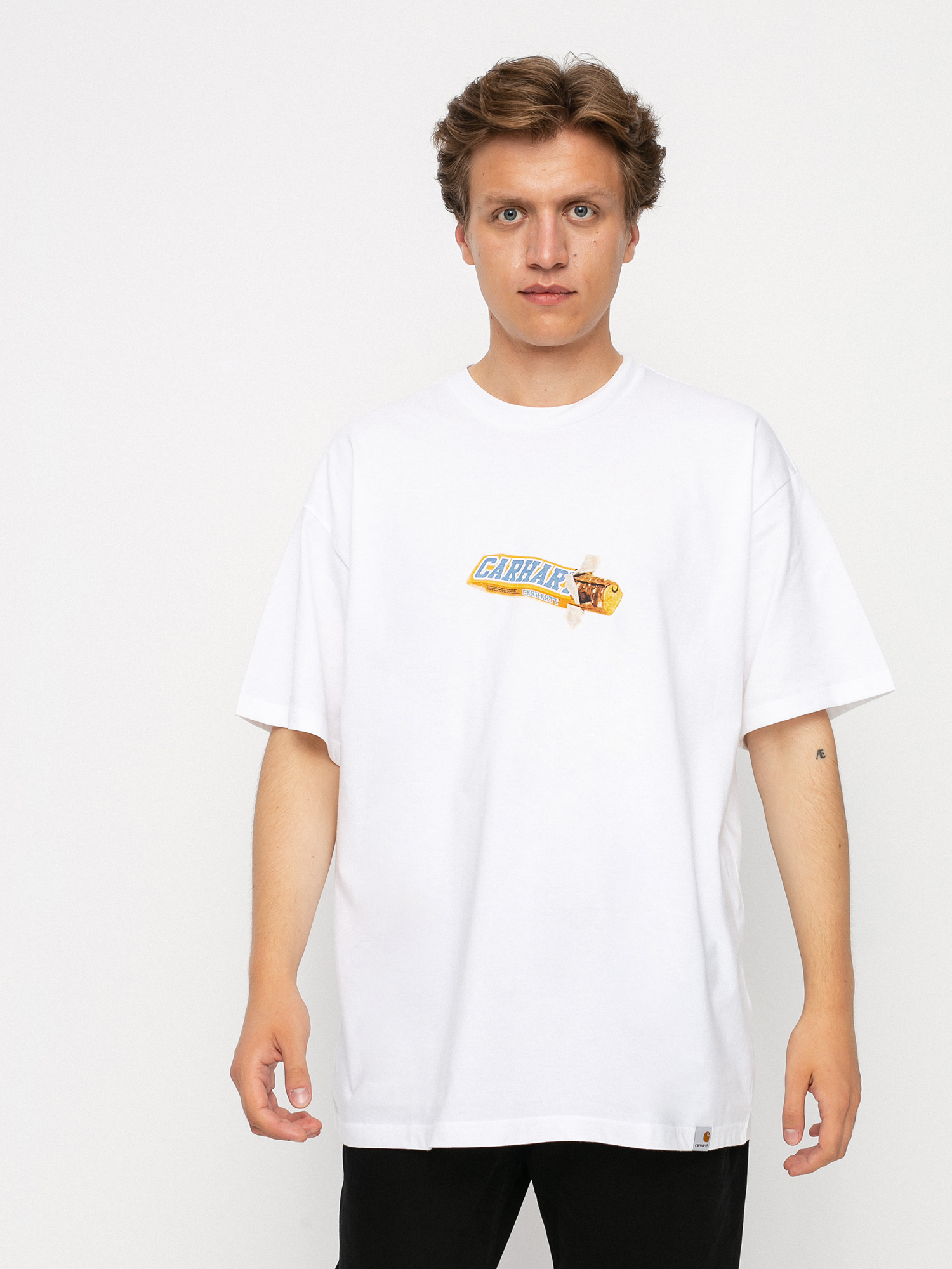 T-shirt Carhartt WIP Chocolate Bar (white)