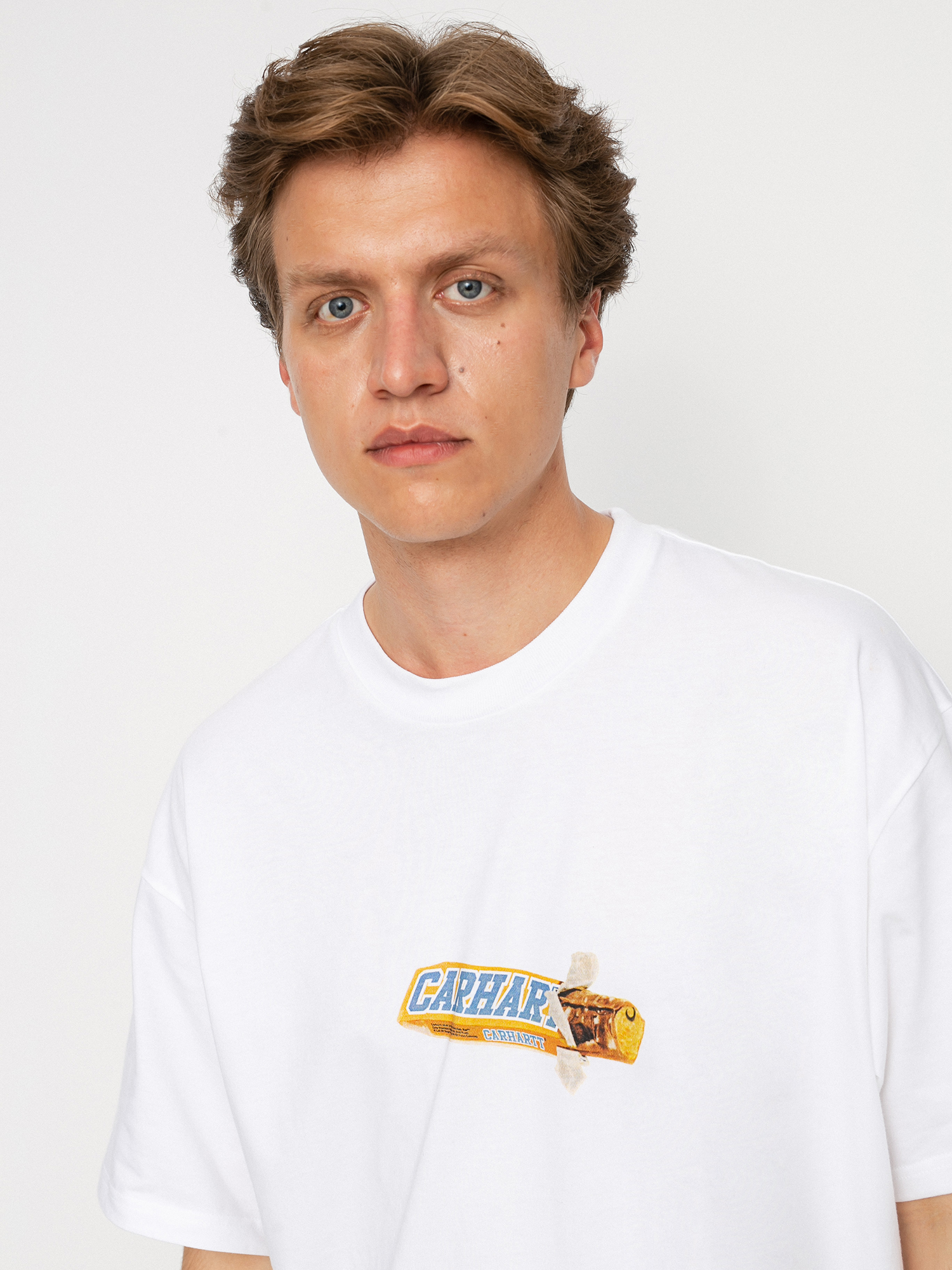 T-shirt Carhartt WIP Chocolate Bar (white)