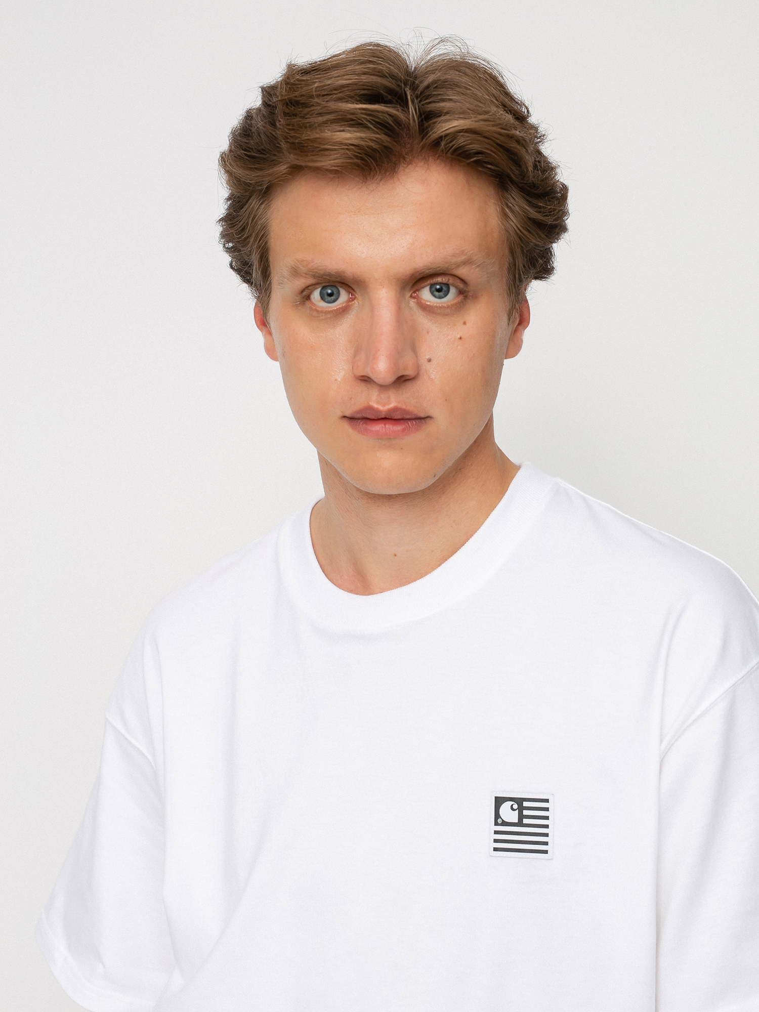 T-shirt Carhartt WIP Label State (white)