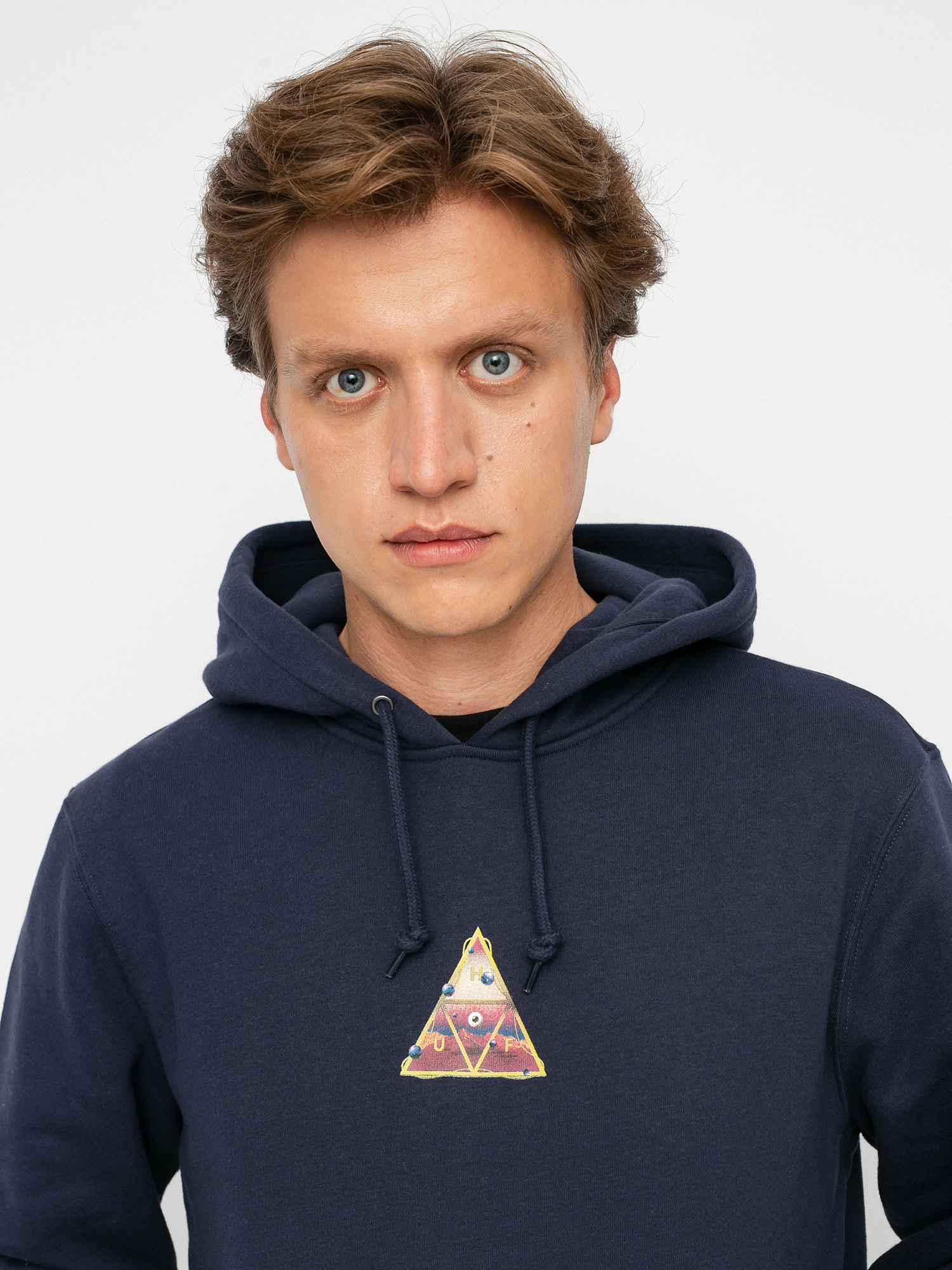 Bluza z kapturem HUF Altered State HD (navy)