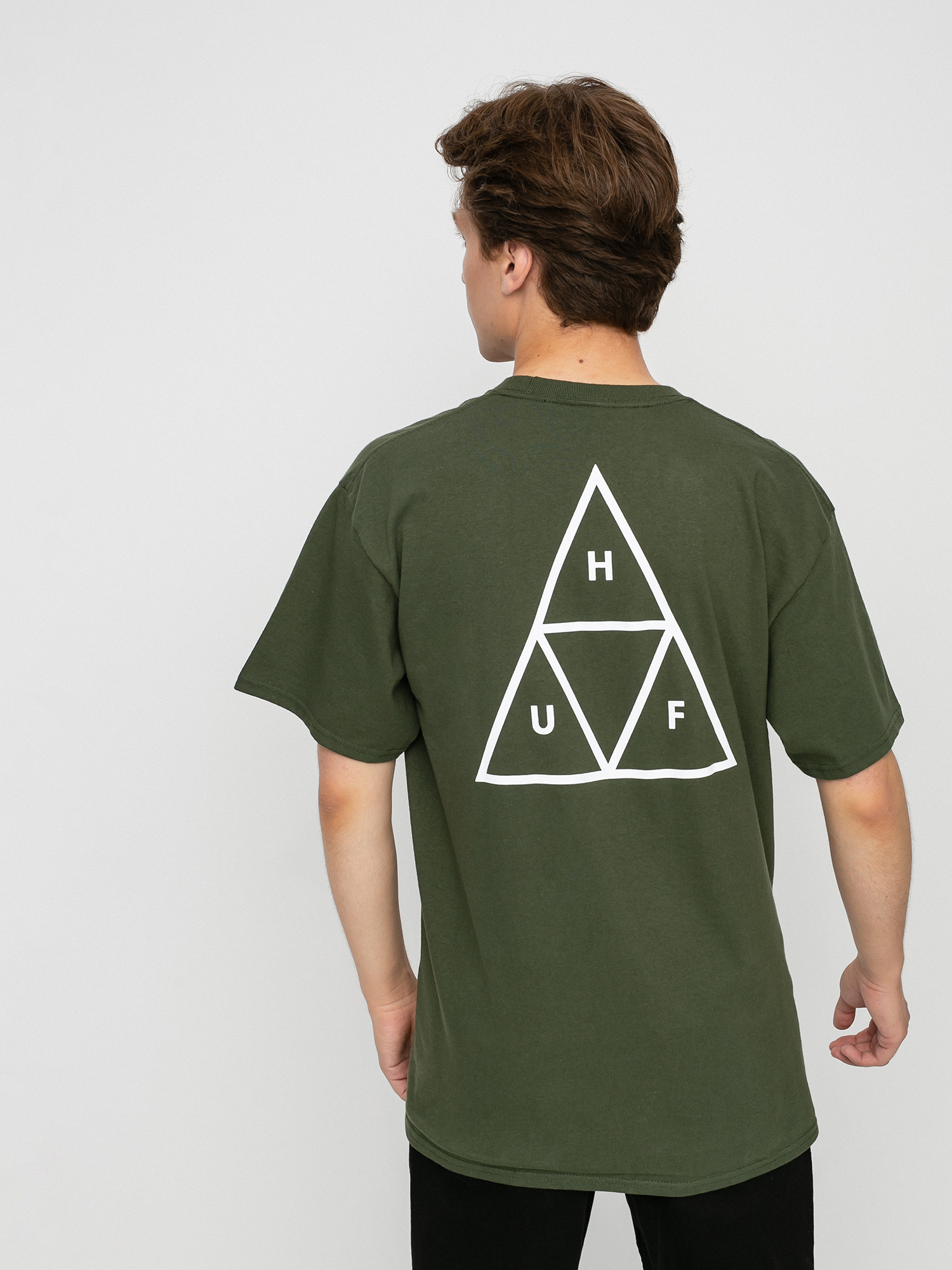 T-shirt HUF Essentials TT (olive)