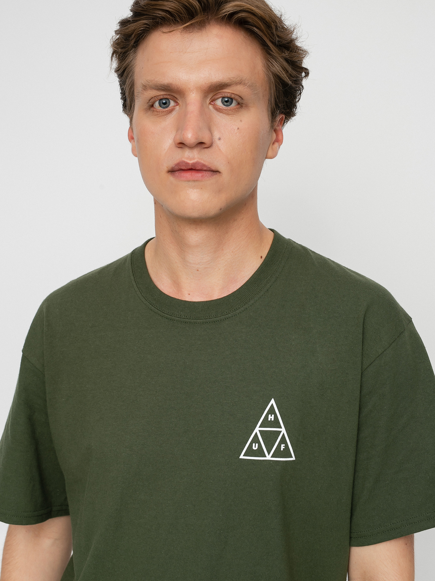 T-shirt HUF Essentials TT (olive)