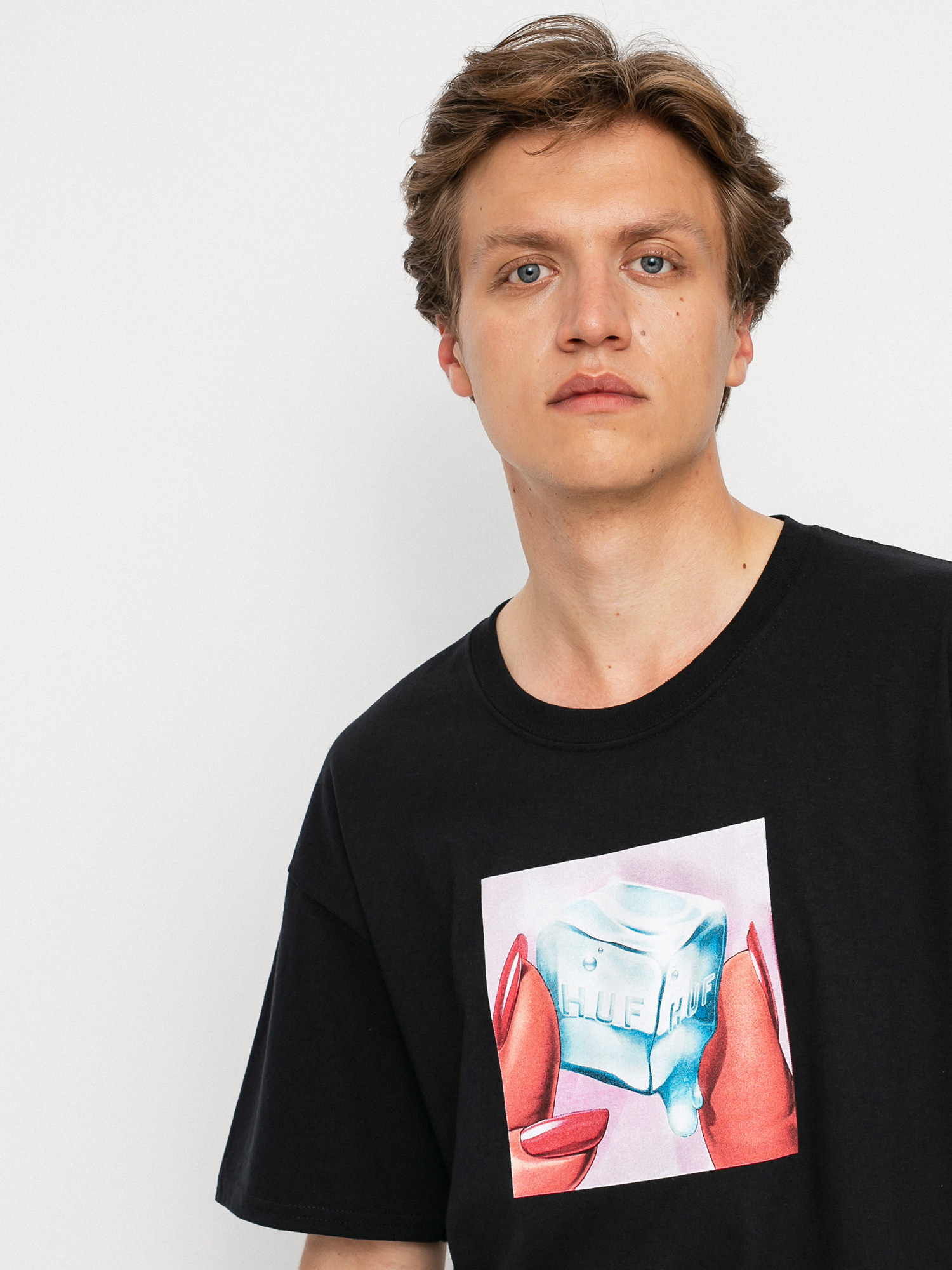 T-shirt HUF Ice Melts (black)