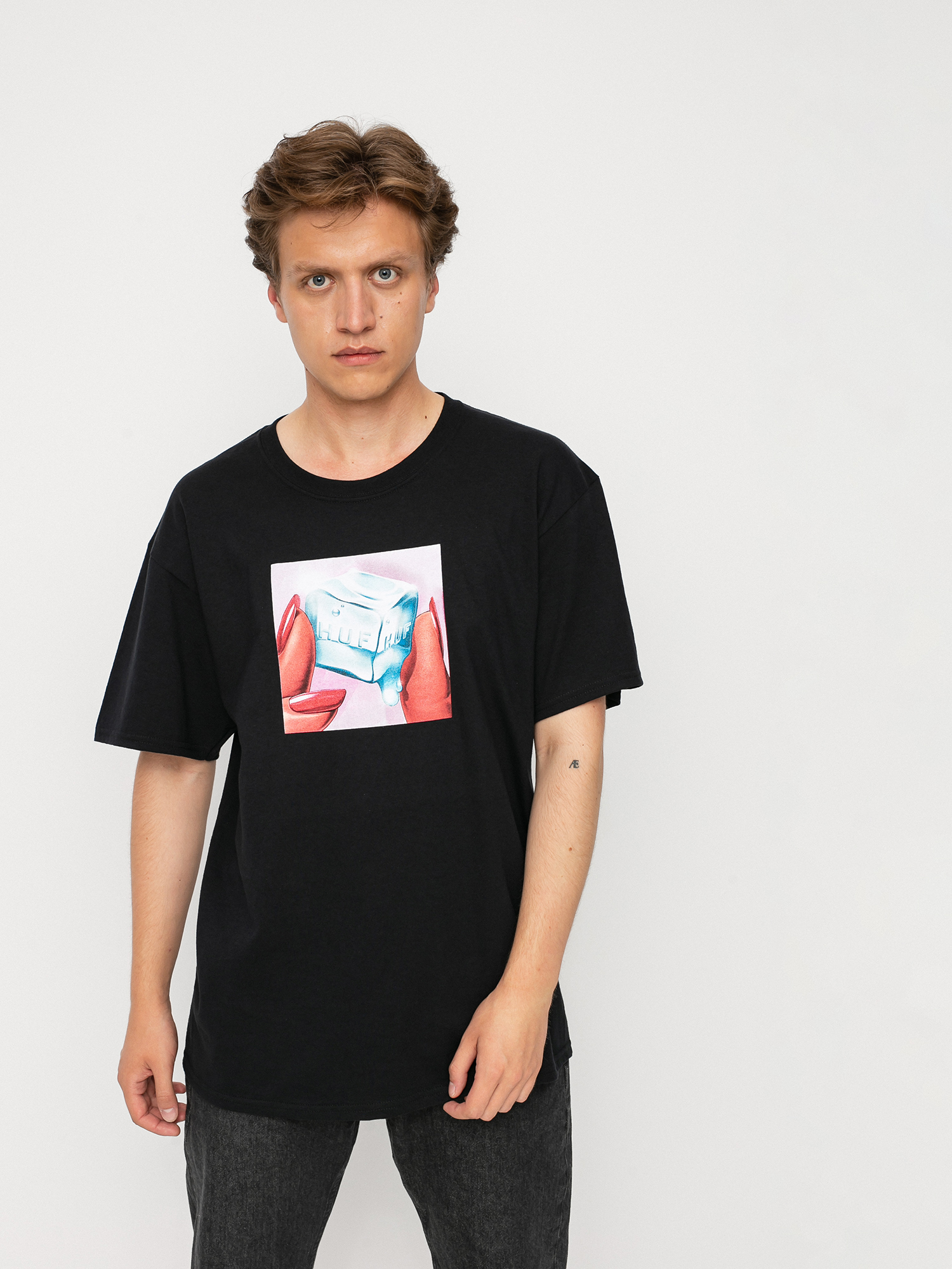 T-shirt HUF Ice Melts (black)