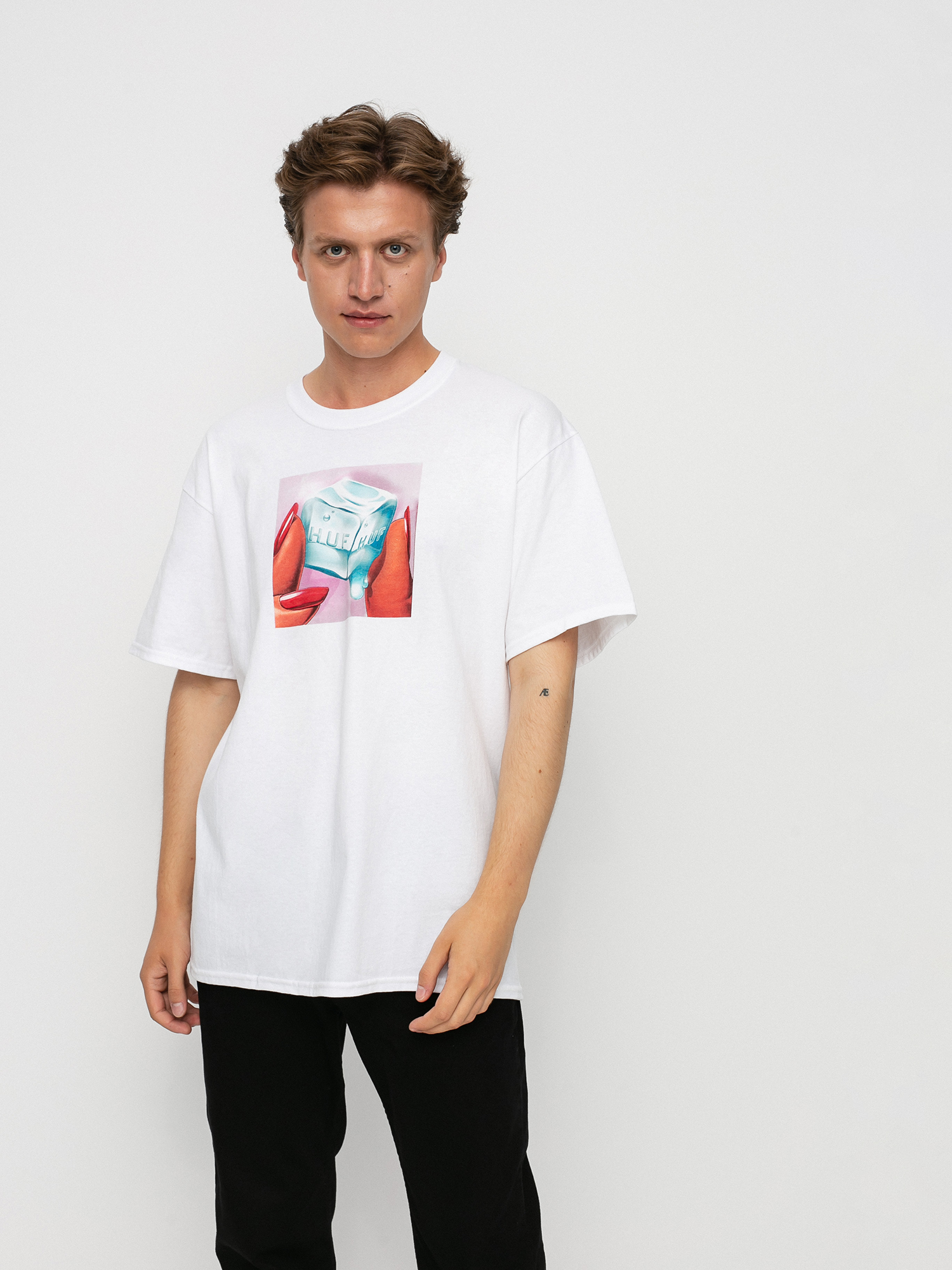 T-shirt HUF Ice Melts (white)