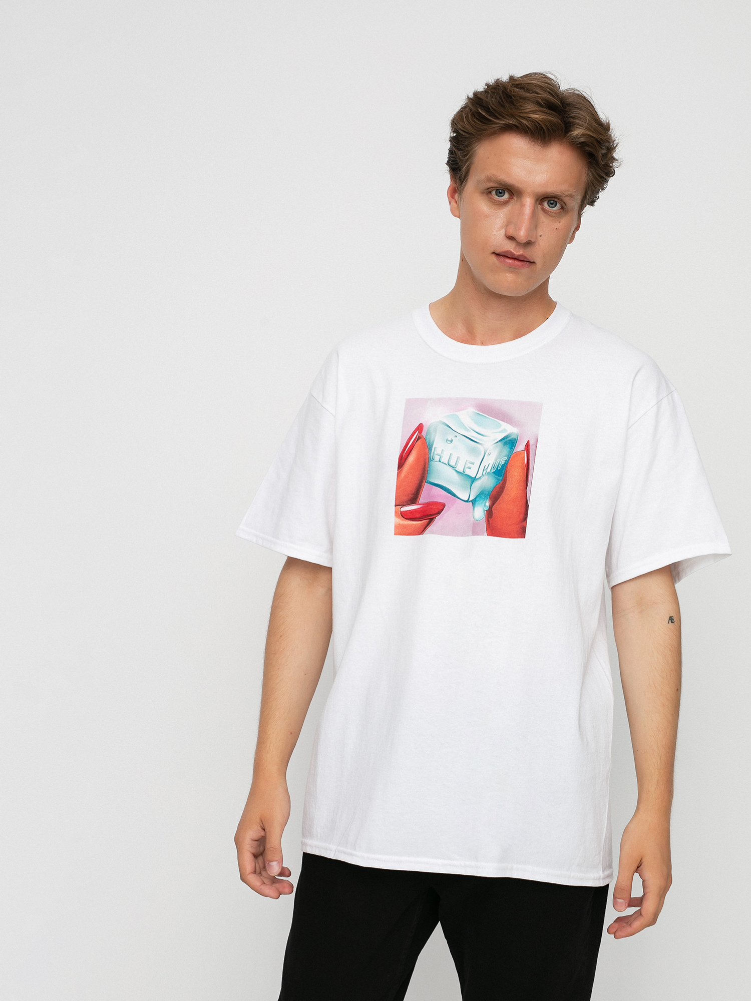 T-shirt HUF Ice Melts (white)