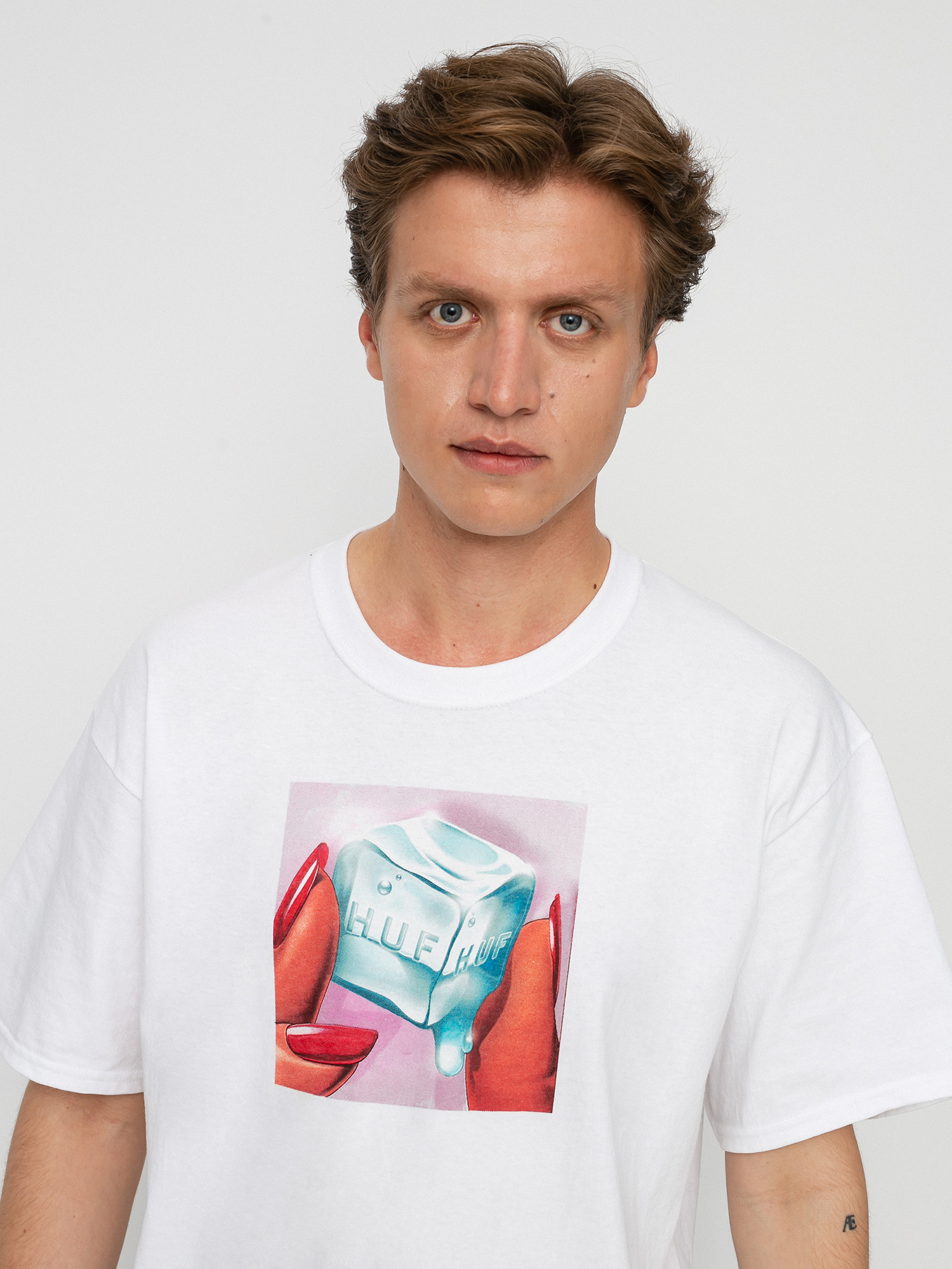 T-shirt HUF Ice Melts (white)