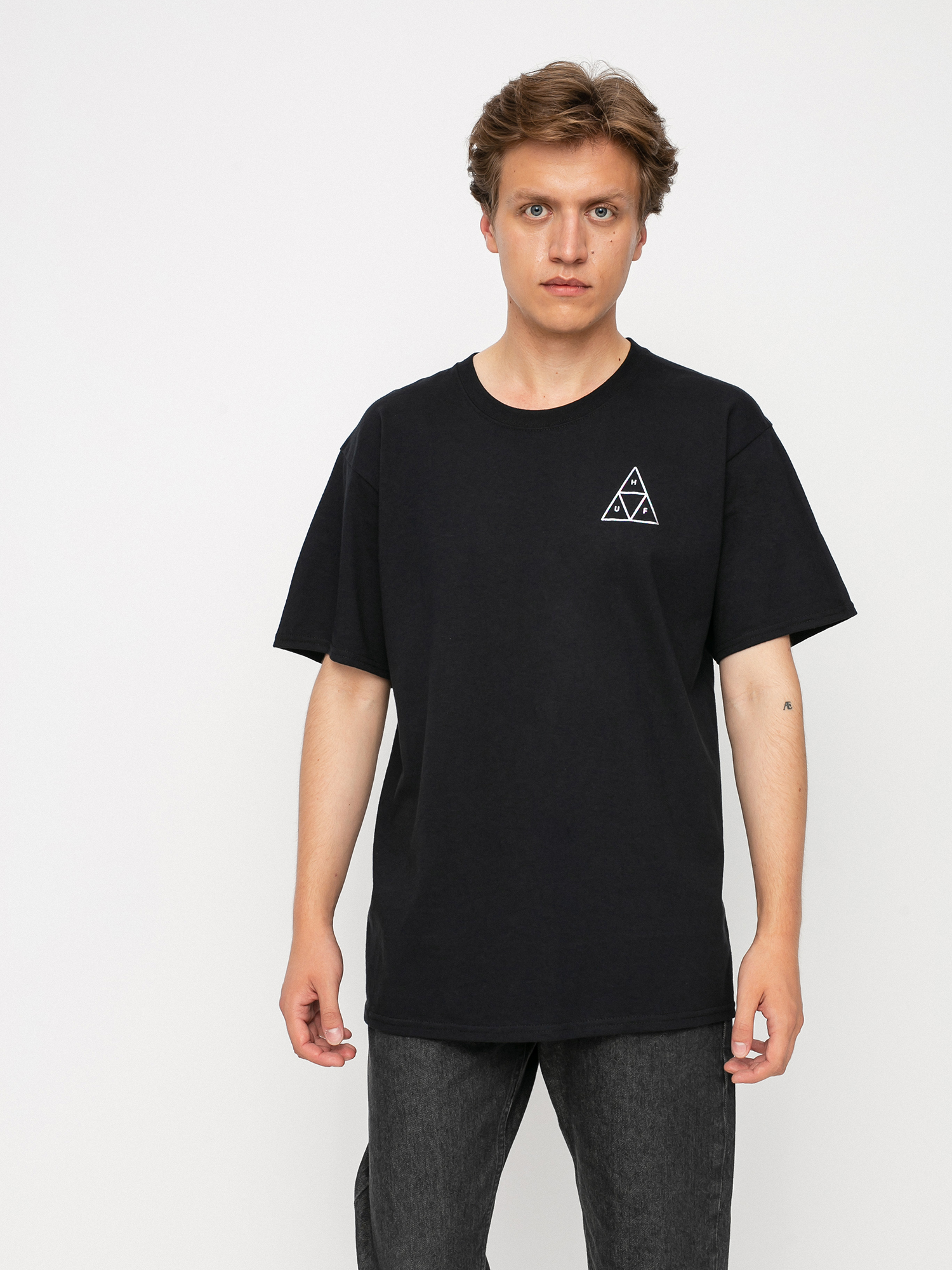 T-shirt HUF Holoshine Foil (black)