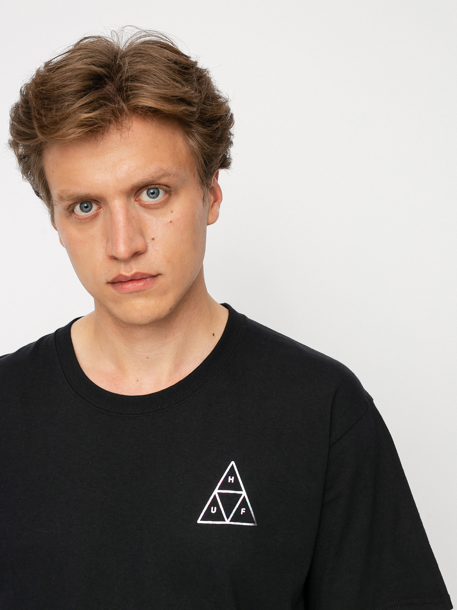 T-shirt HUF Holoshine Foil (black)