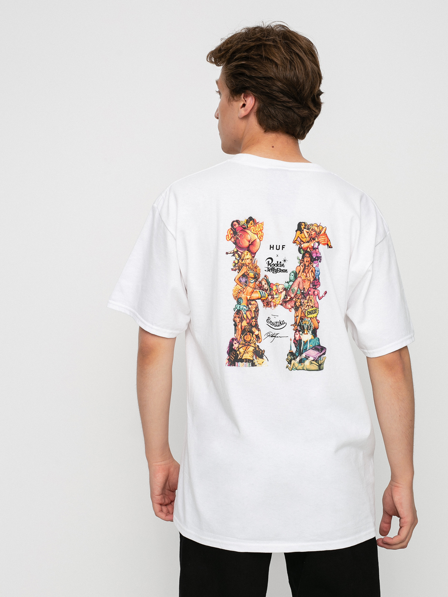 T-shirt HUF RJB Classic H (white)