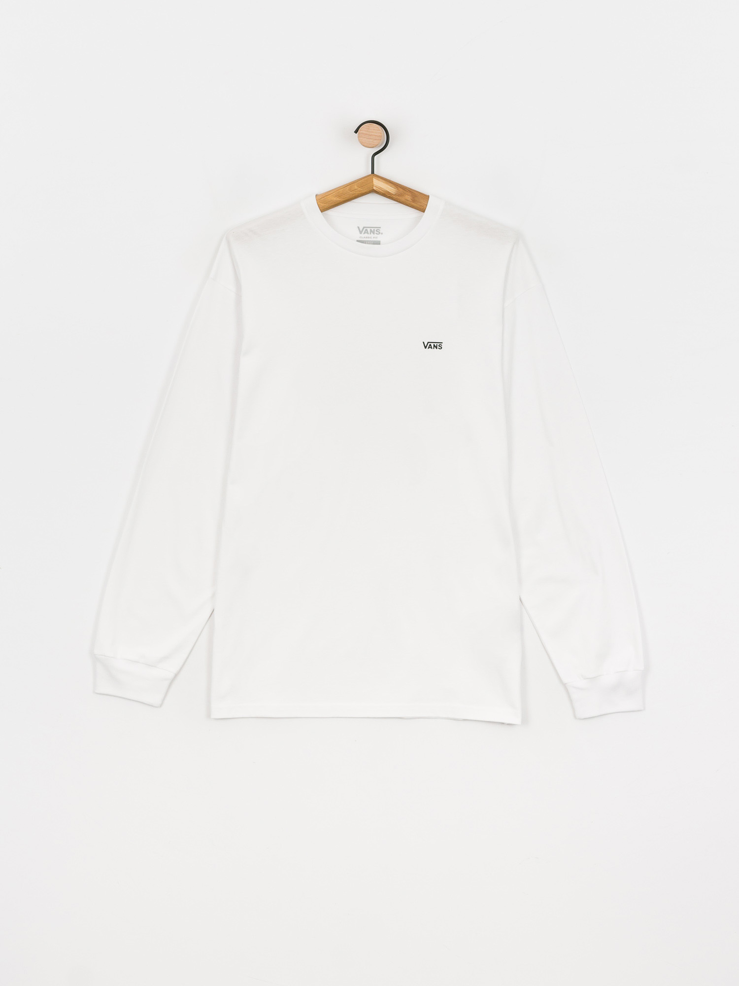 Longsleeve Vans Left Chest Hit (white/black)