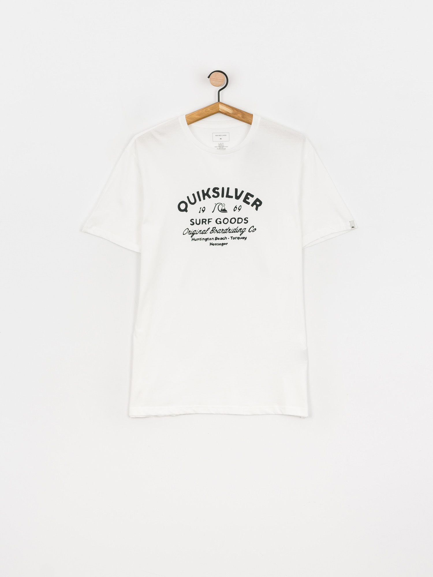 T-shirt Quiksilver Closed Caption (white)