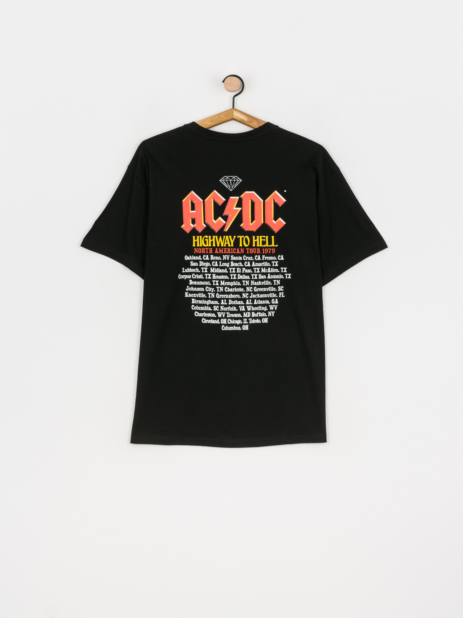 T-shirt Diamond Supply Co. Highway To Hell (black)