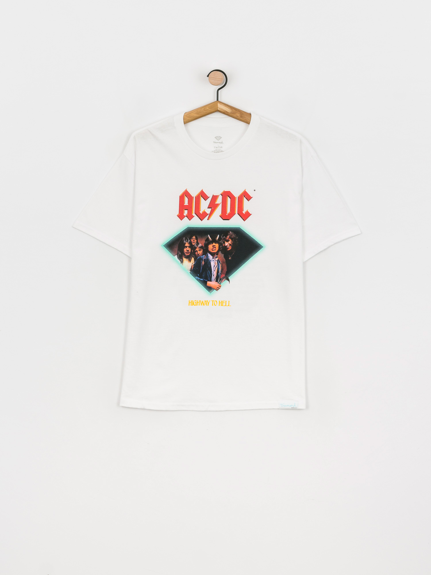 T-shirt Diamond Supply Co. Highway To Hell (white)