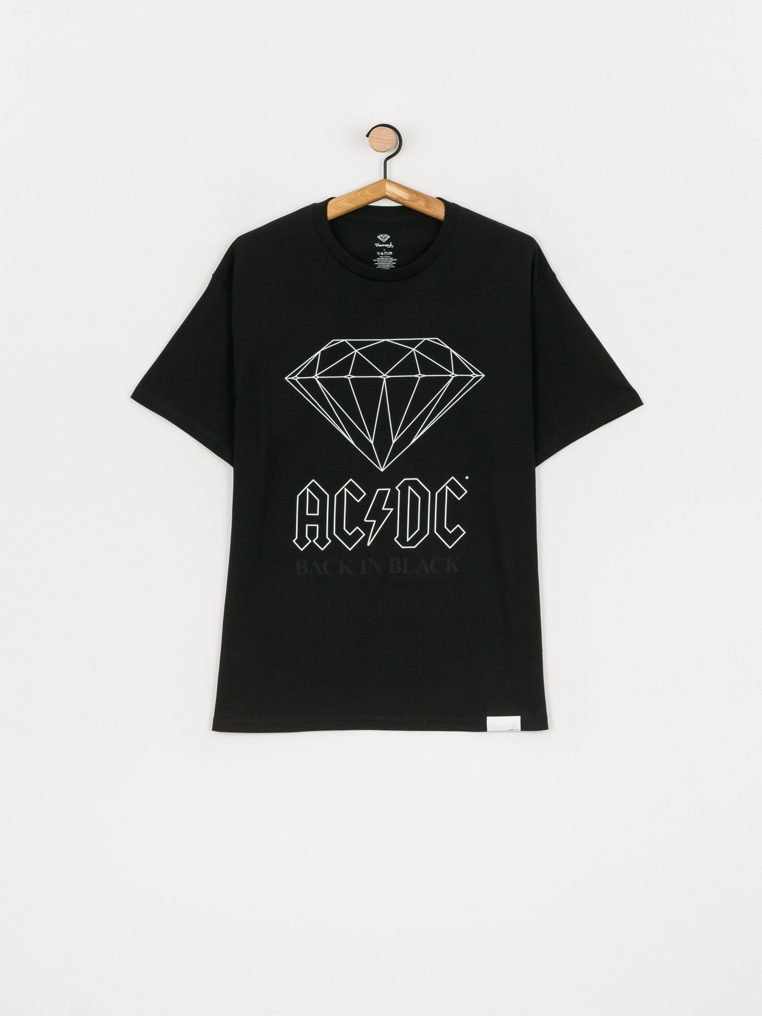T-shirt Diamond Supply Co. Back In Black (black)
