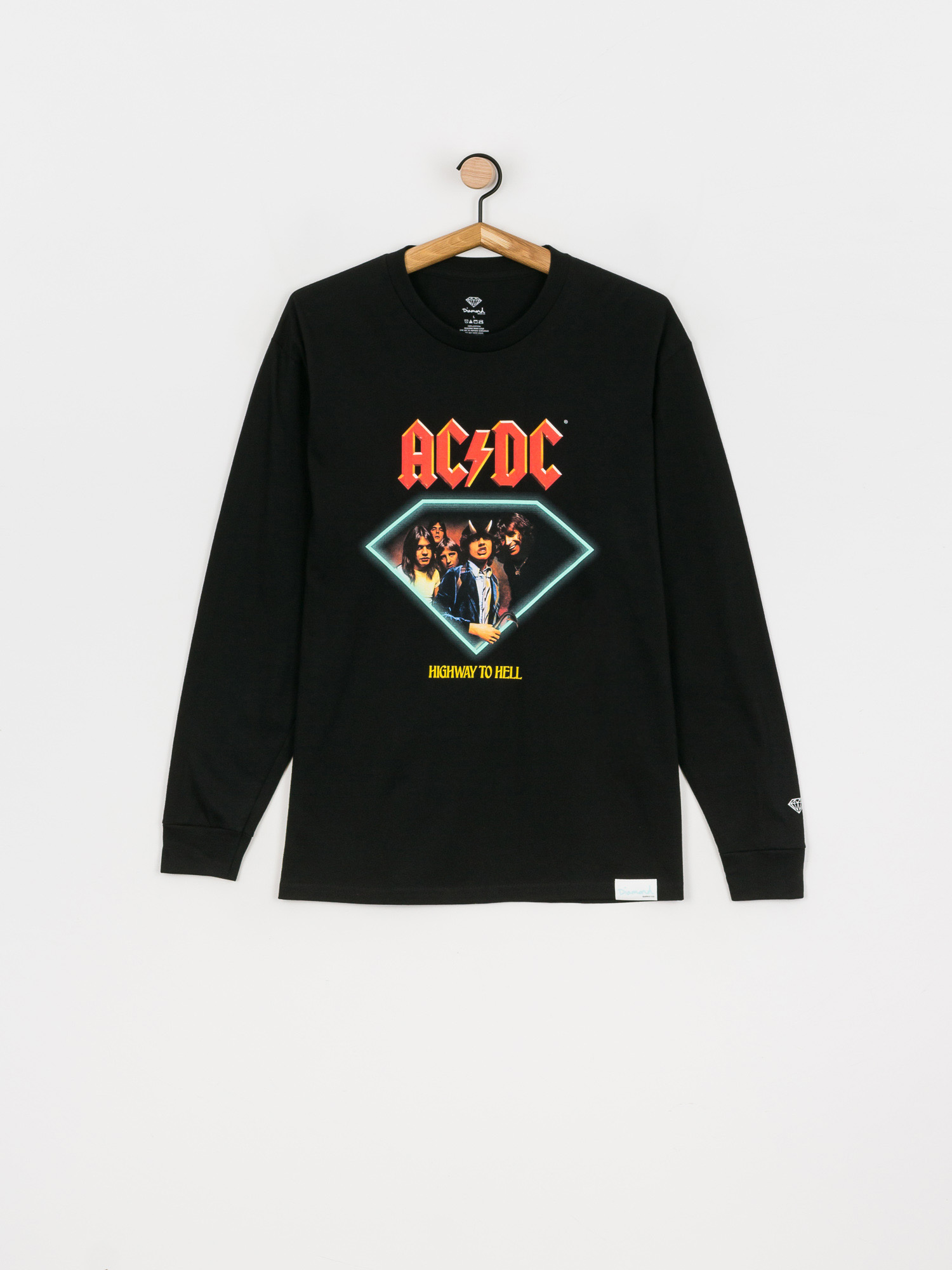 Longsleeve Diamond Supply Co. Highway To Hell (black)