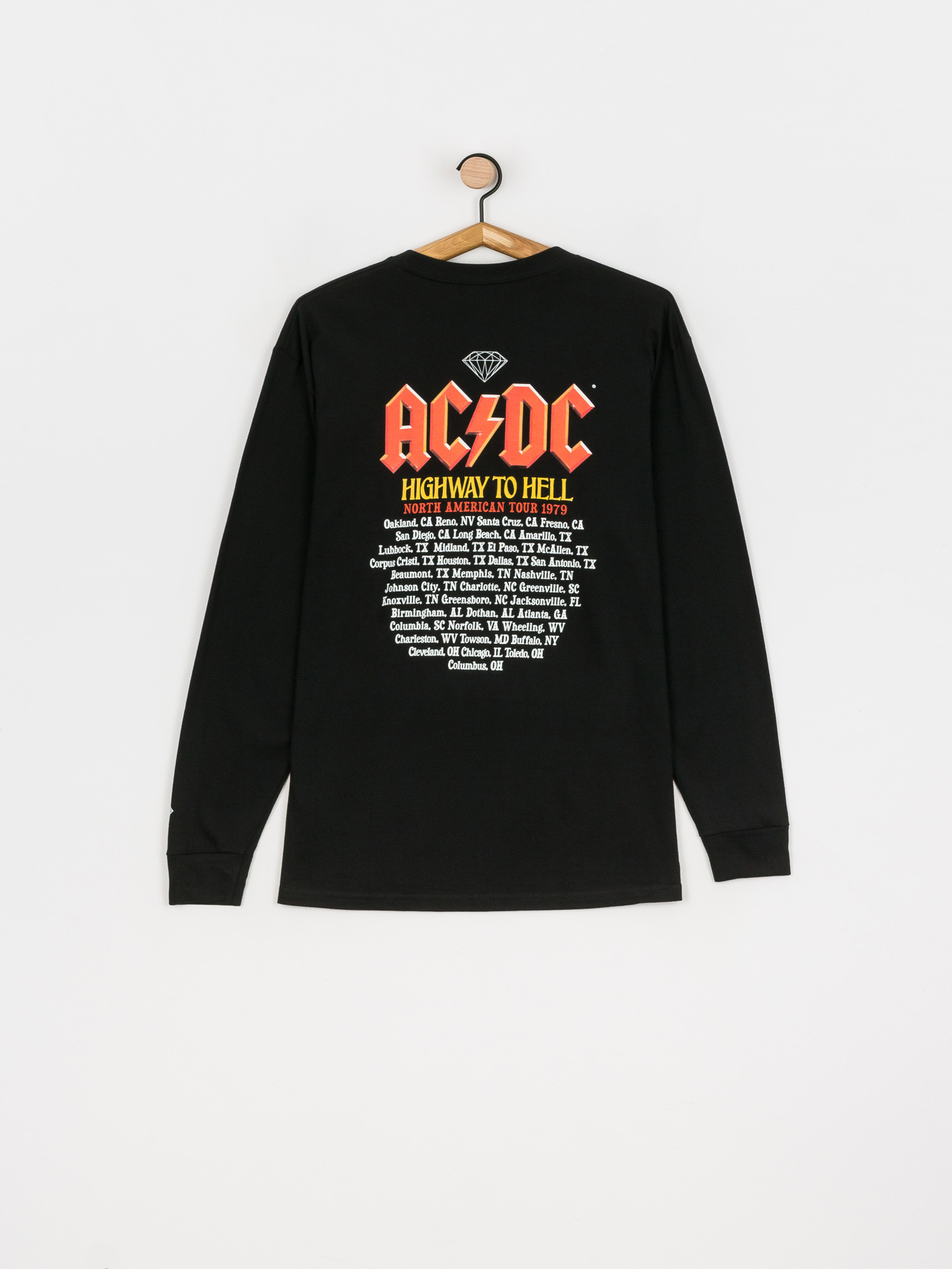 Longsleeve Diamond Supply Co. Highway To Hell (black)