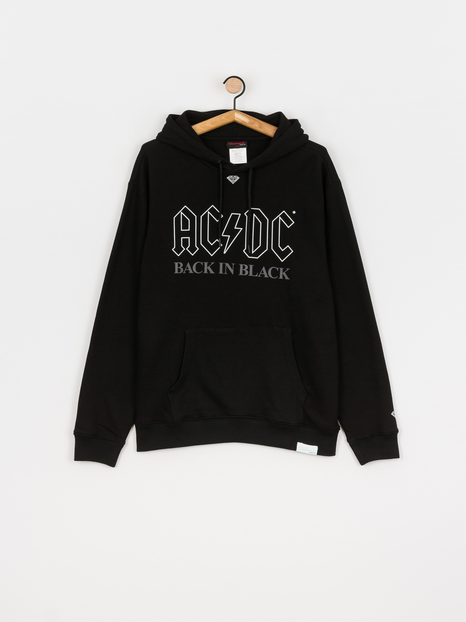 Bluza z kapturem Diamond Supply Co. Back In Black HD (black)