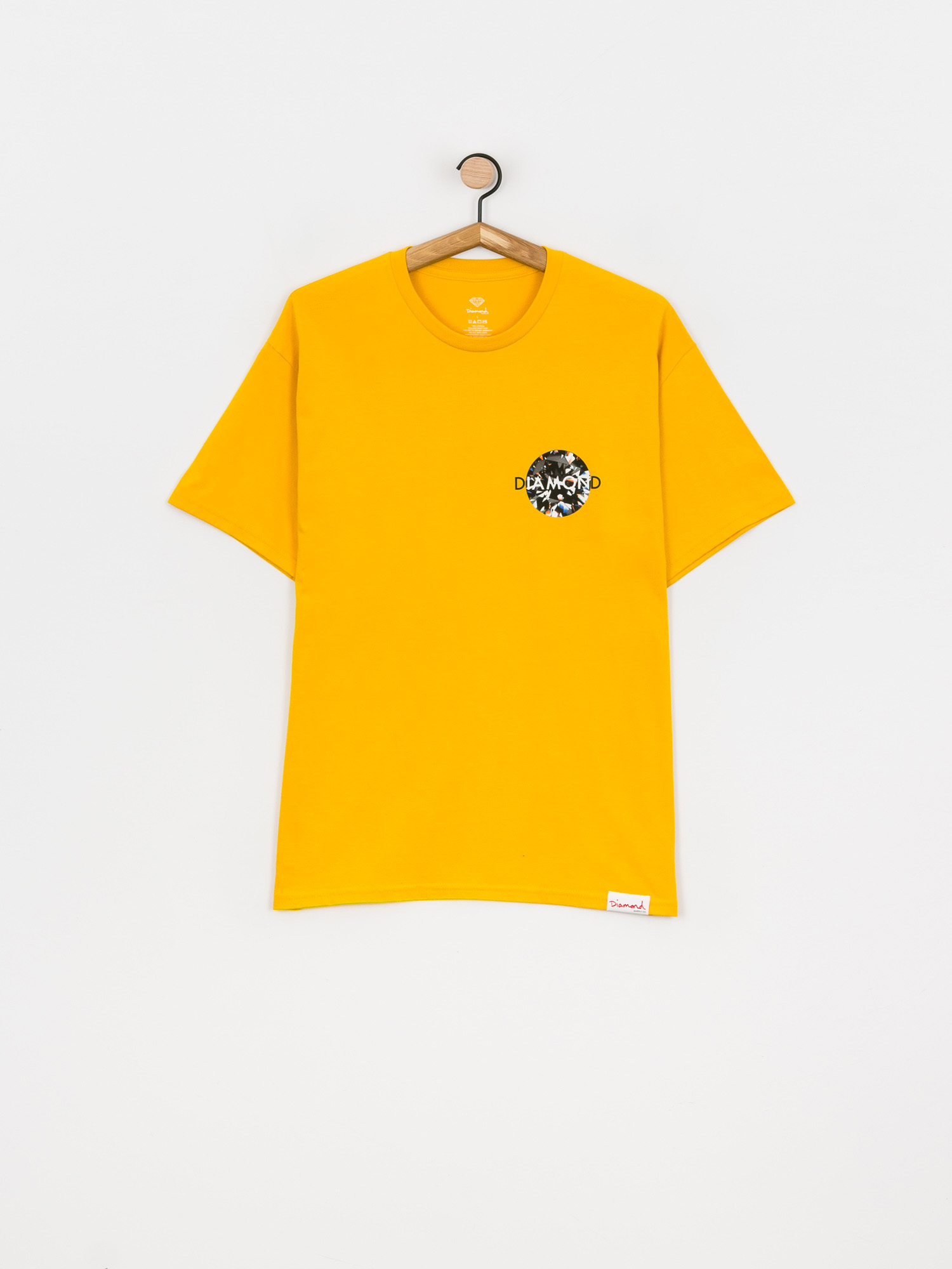 T-shirt Diamond Supply Co. Clarity (gold)