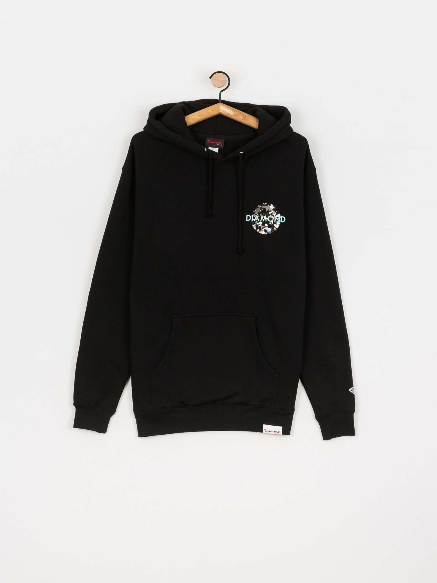 Bluza z kapturem Diamond Supply Co. Clarity HD (black)