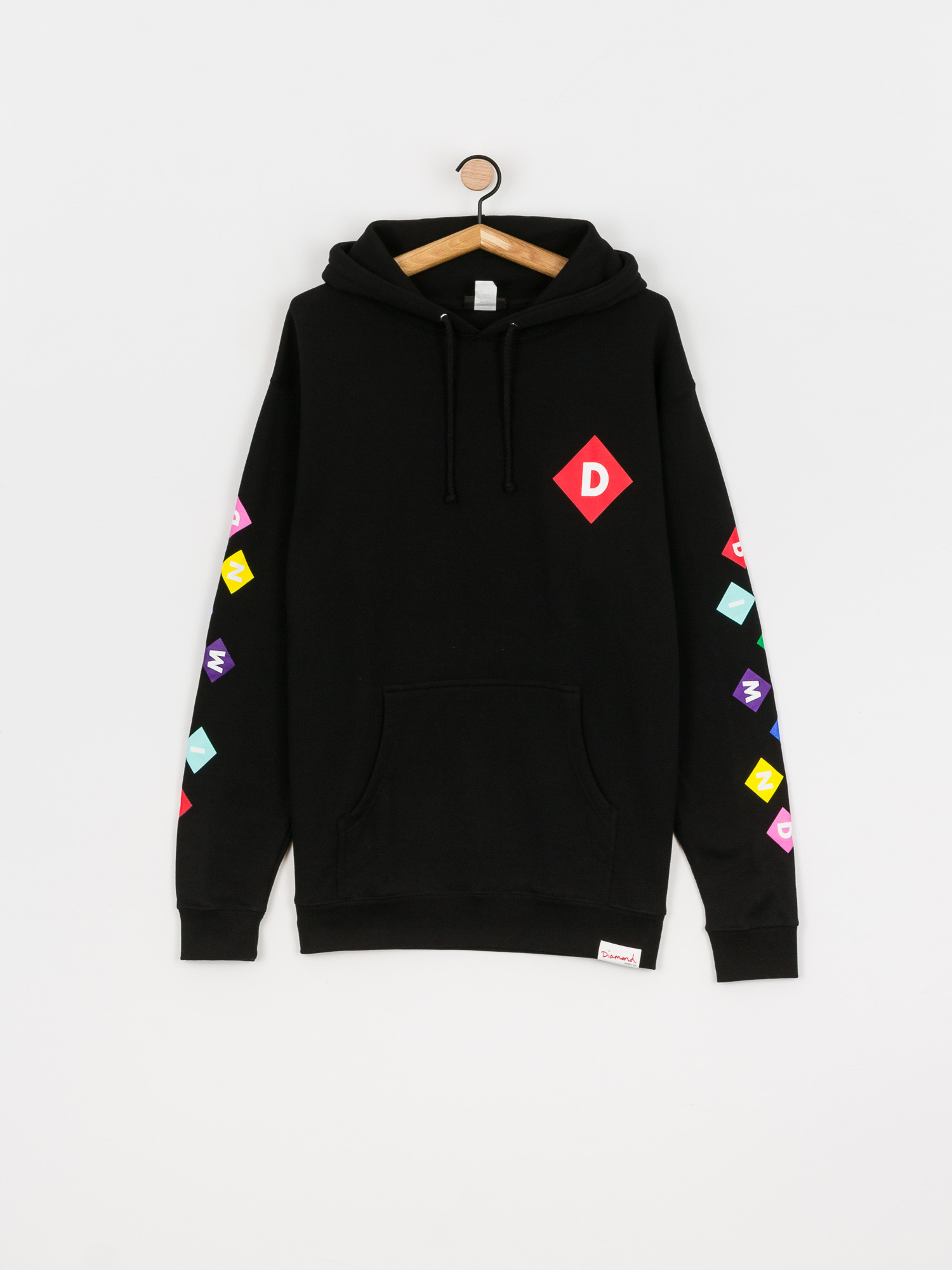 Bluza z kapturem Diamond Supply Co. Primary HD (black)