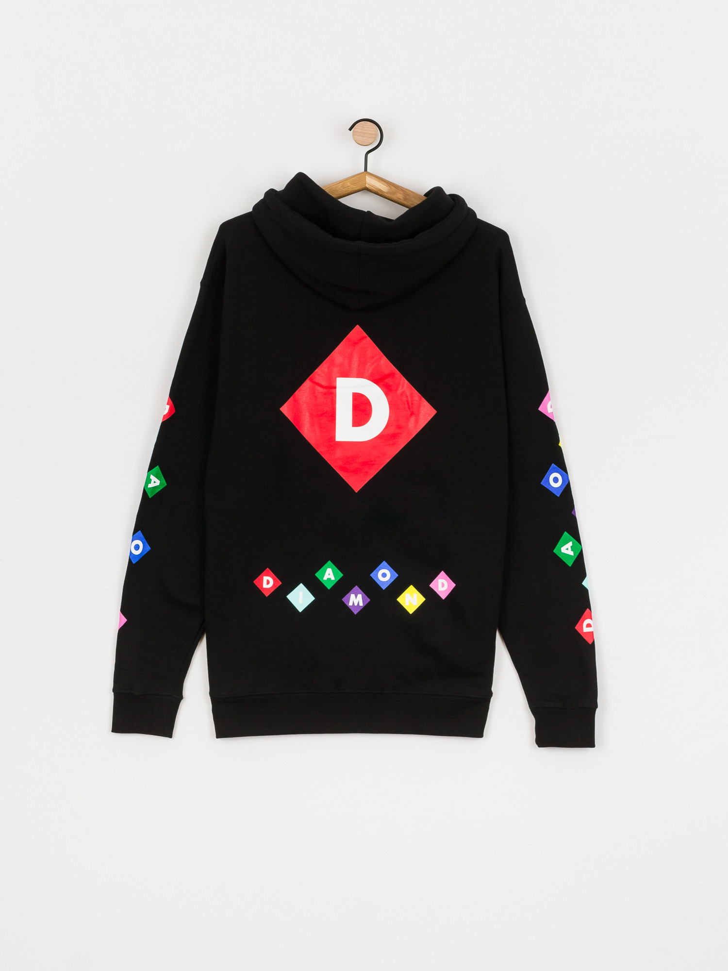 Bluza z kapturem Diamond Supply Co. Primary HD (black)