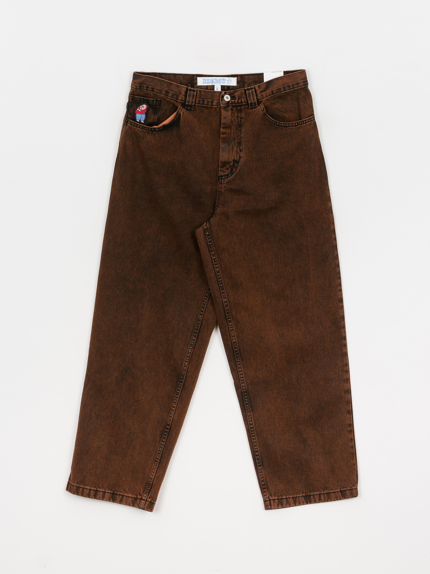 Spodnie Polar Skate Big Boy Jeans (orange black)