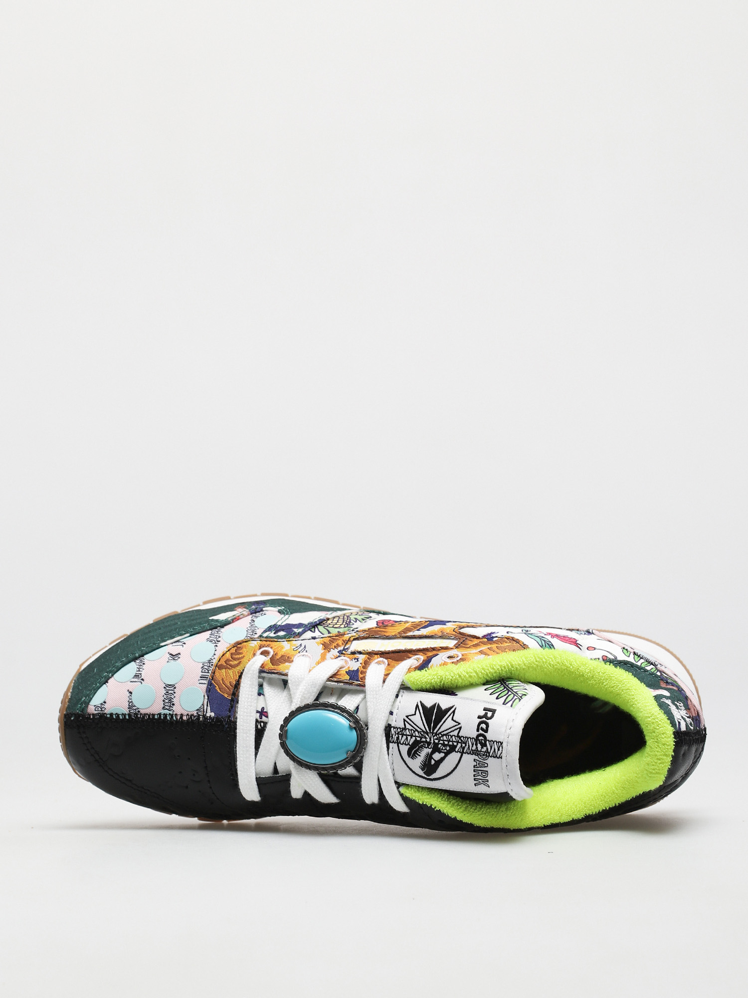 Buty Reebok X Jurassic Park Cl Leather (black/ftwwht/aciyel)