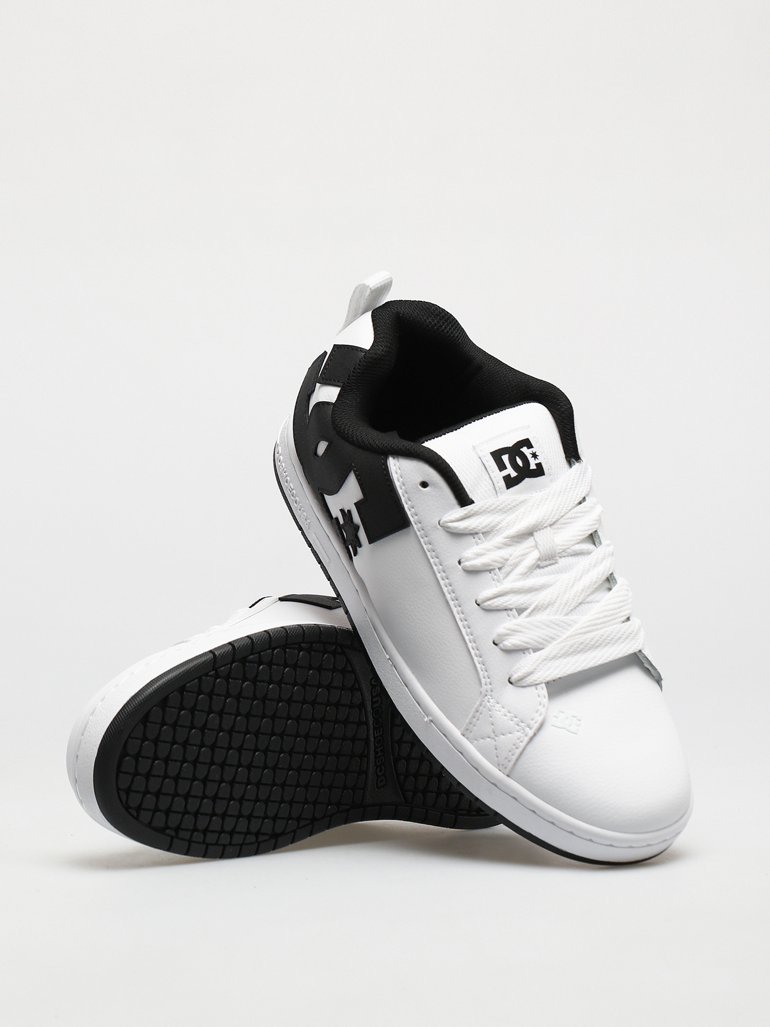 Buty DC Court Graffik (white/black/black)