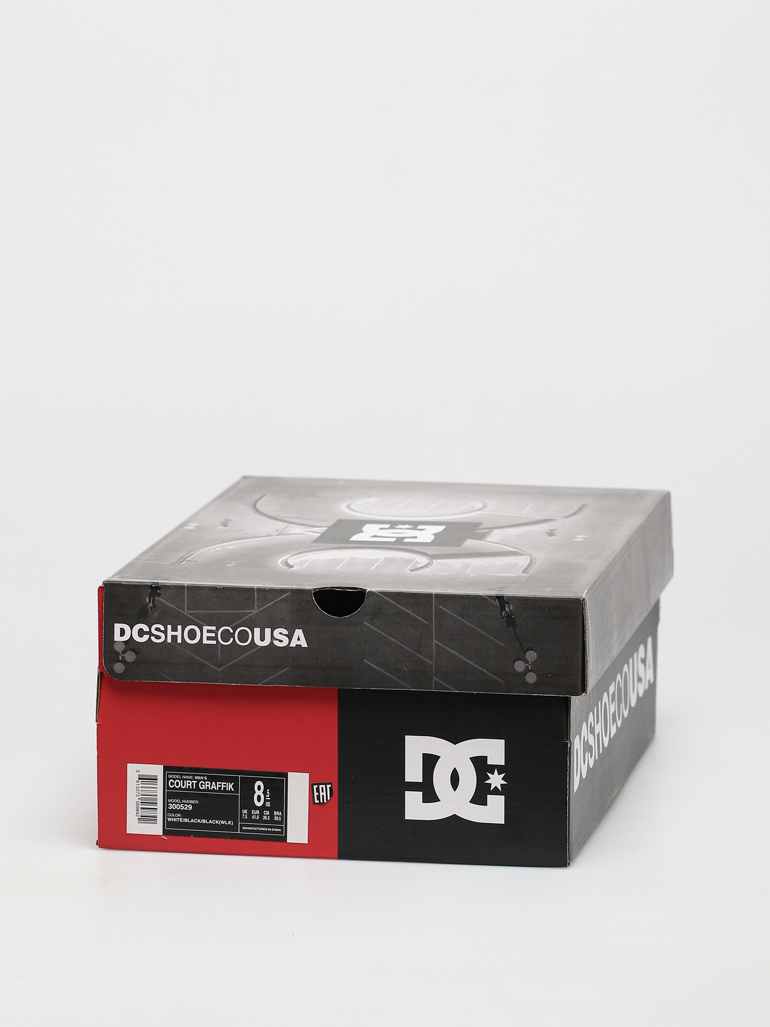 Buty DC Court Graffik (white/black/black)