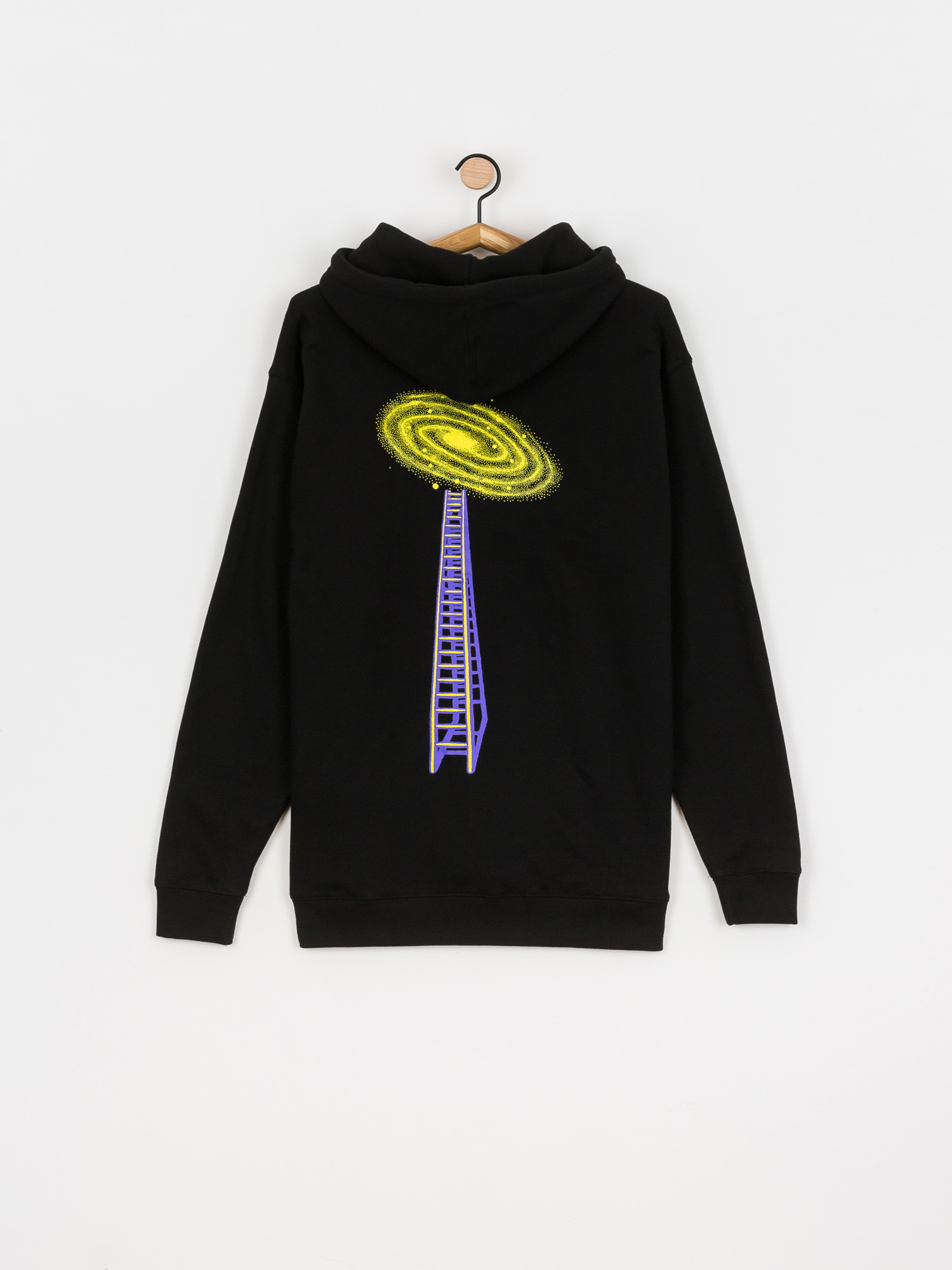 Bluza z kapturem HUF x JENKEM The Portal HD (black)