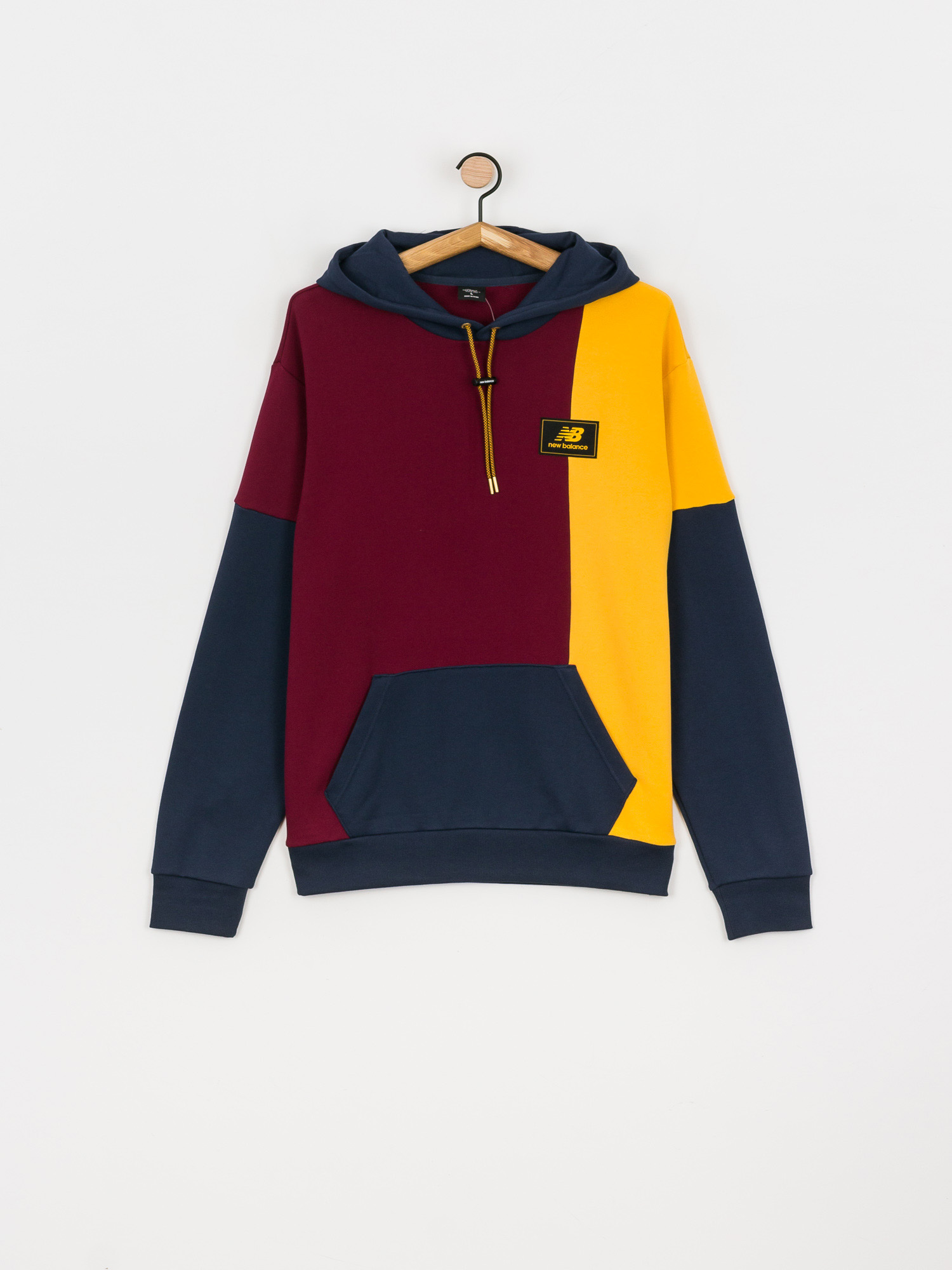 Bluza z kapturem New Balance Athletic Higher Learning HD (garnet)