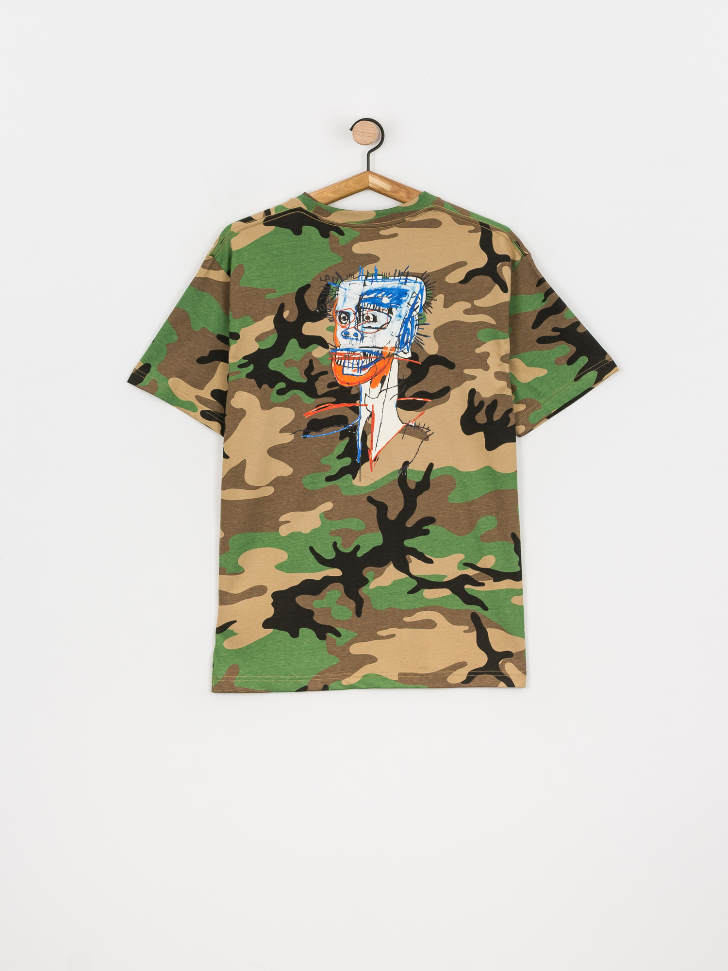 T-shirt DC X Basquiat Untitled (woodland camo)