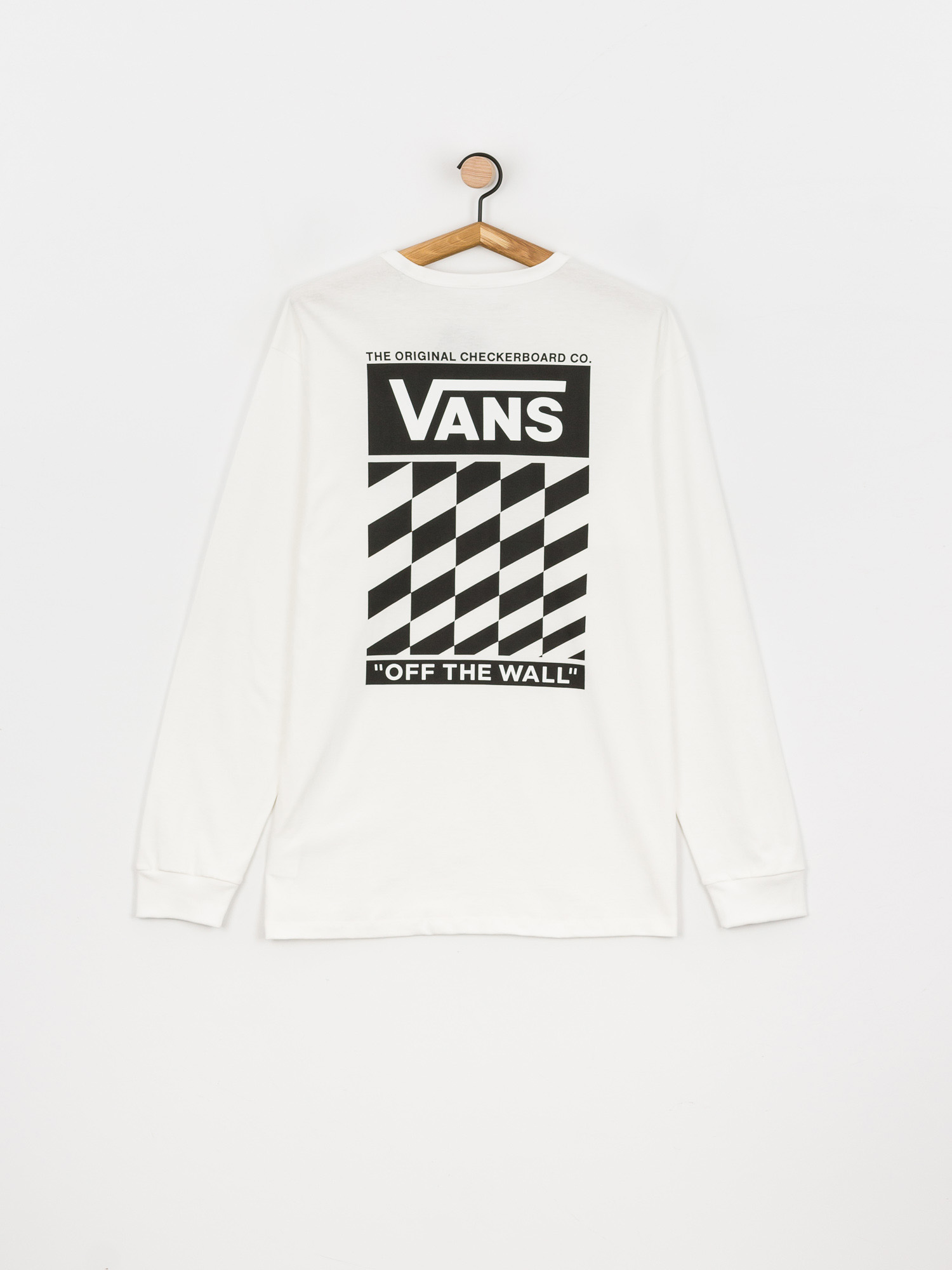 Longsleeve Vans Off The Wall Classic Slanted Check (white)