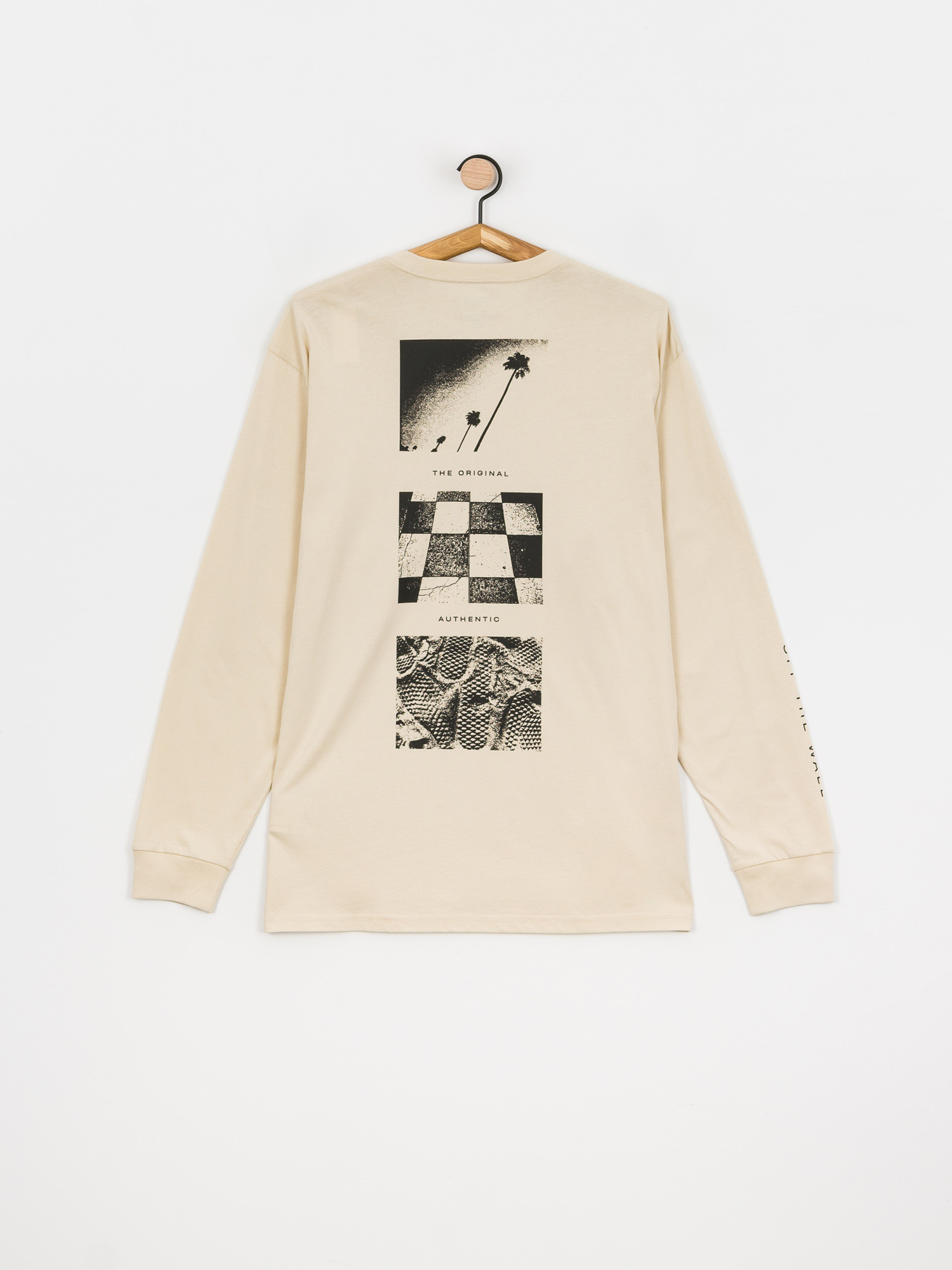 Longsleeve Vans Snapshots (oatmeal)