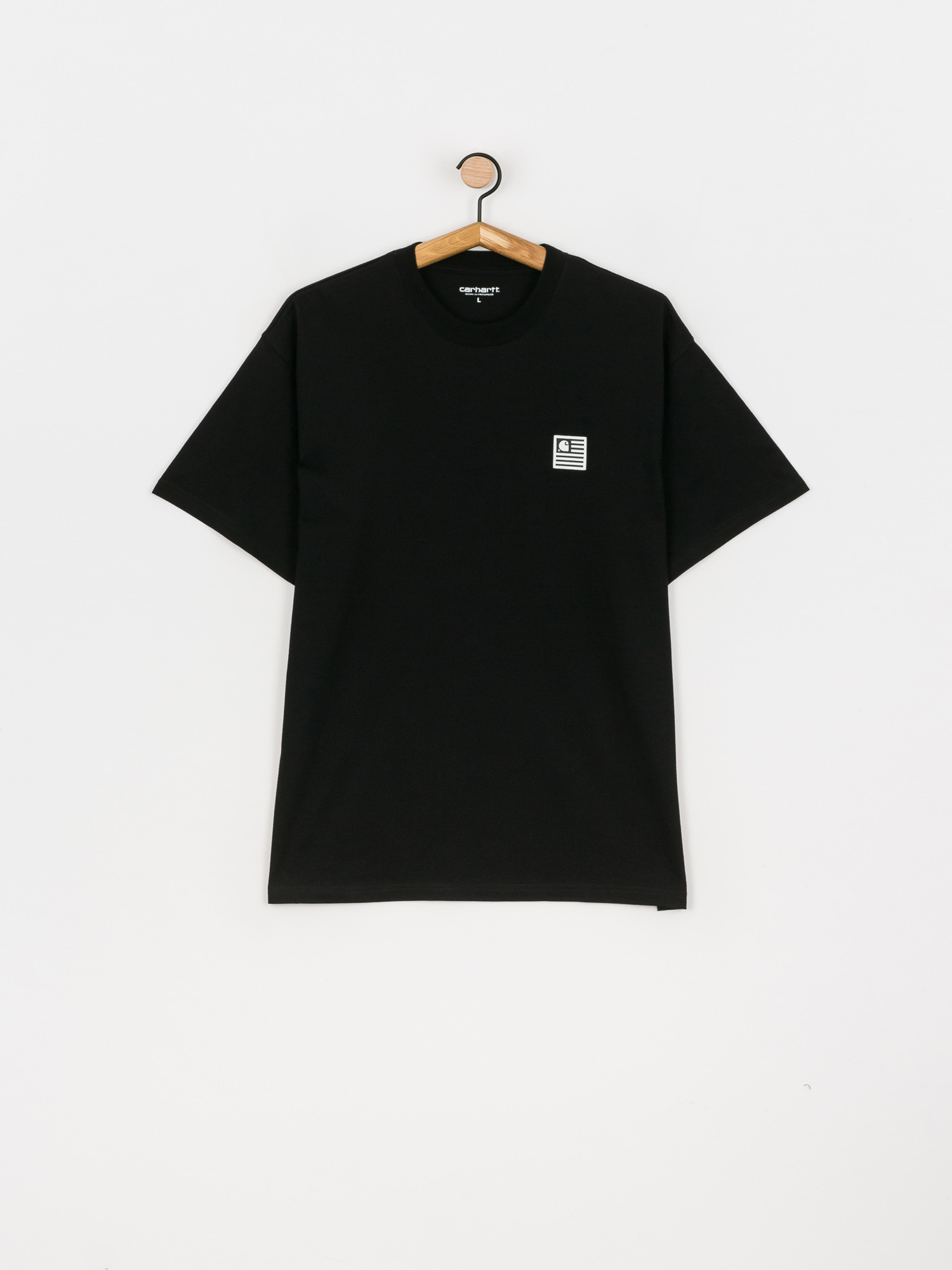 T-shirt Carhartt WIP Label State (black)