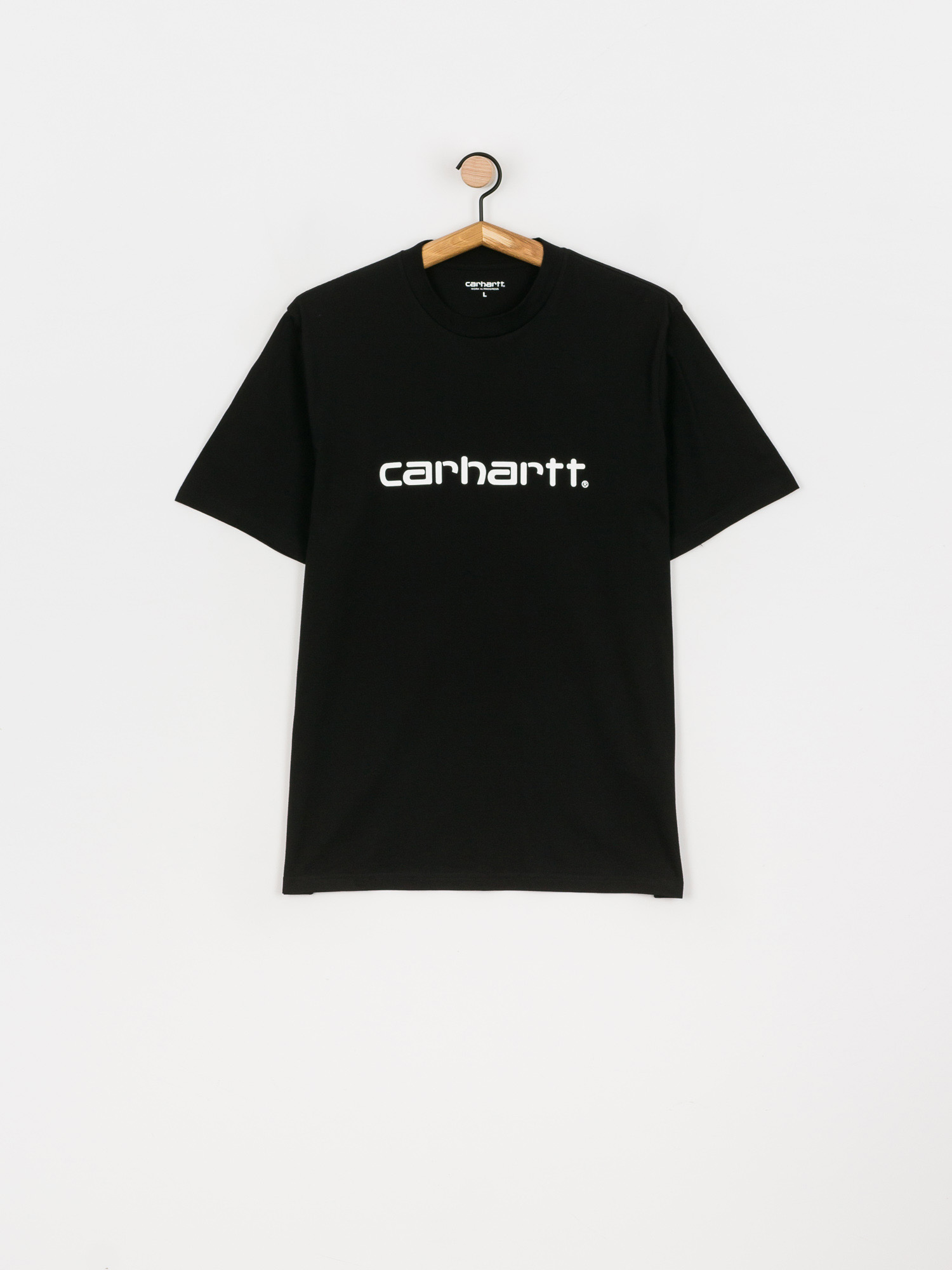 T-shirt Carhartt WIP Script (black/white)