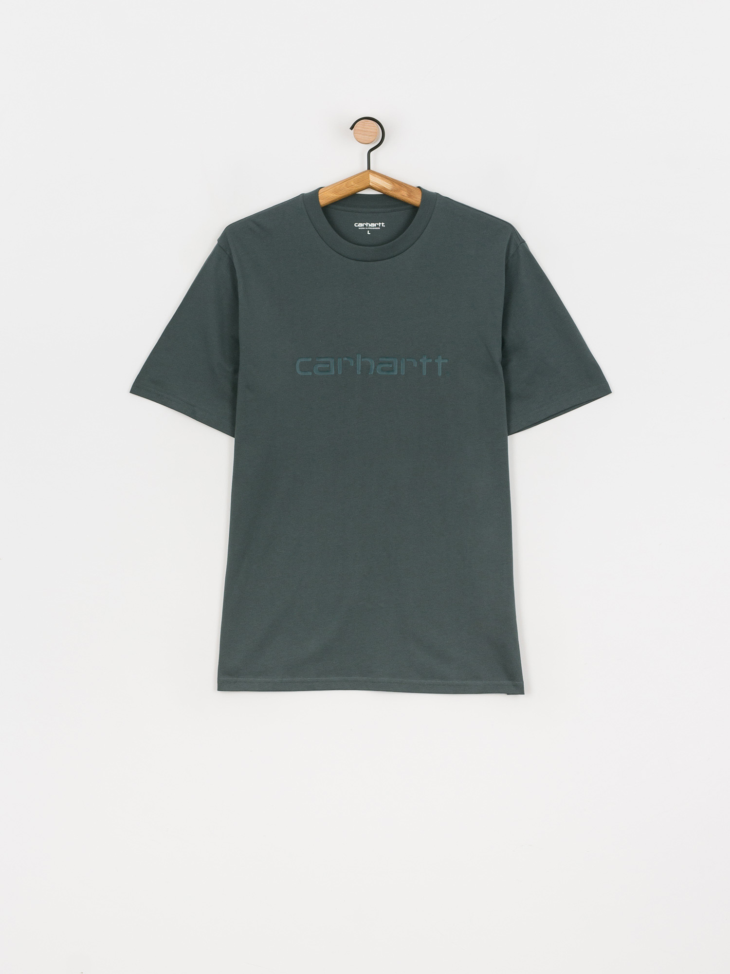 T-shirt Carhartt WIP Script (eucalyptus/frasier)