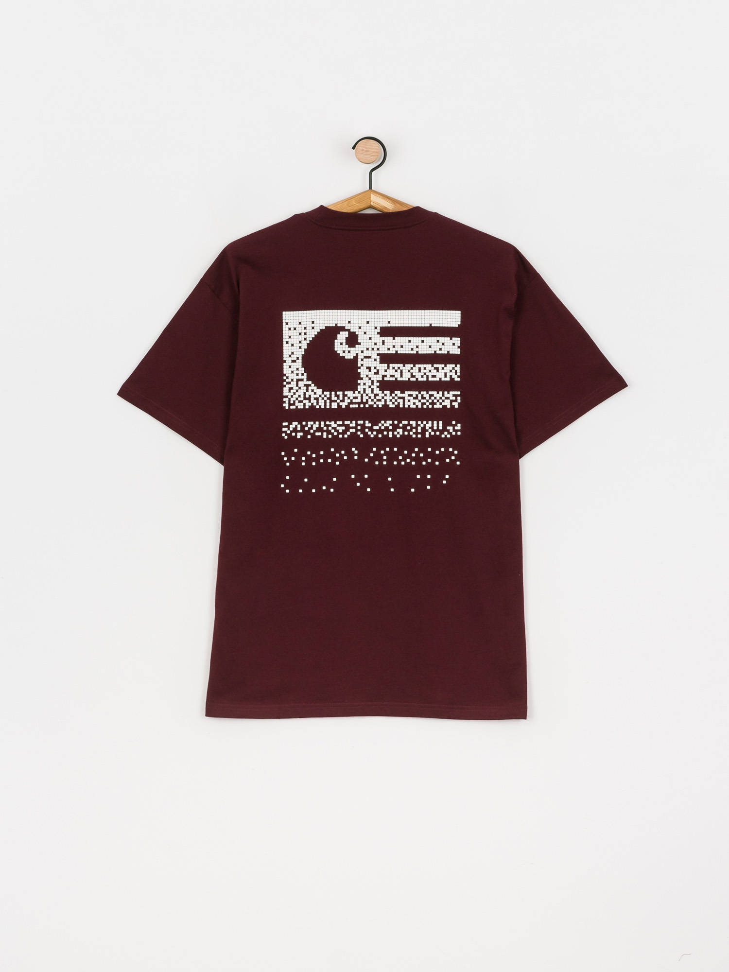 T-shirt Carhartt WIP Fade State (wine/white)