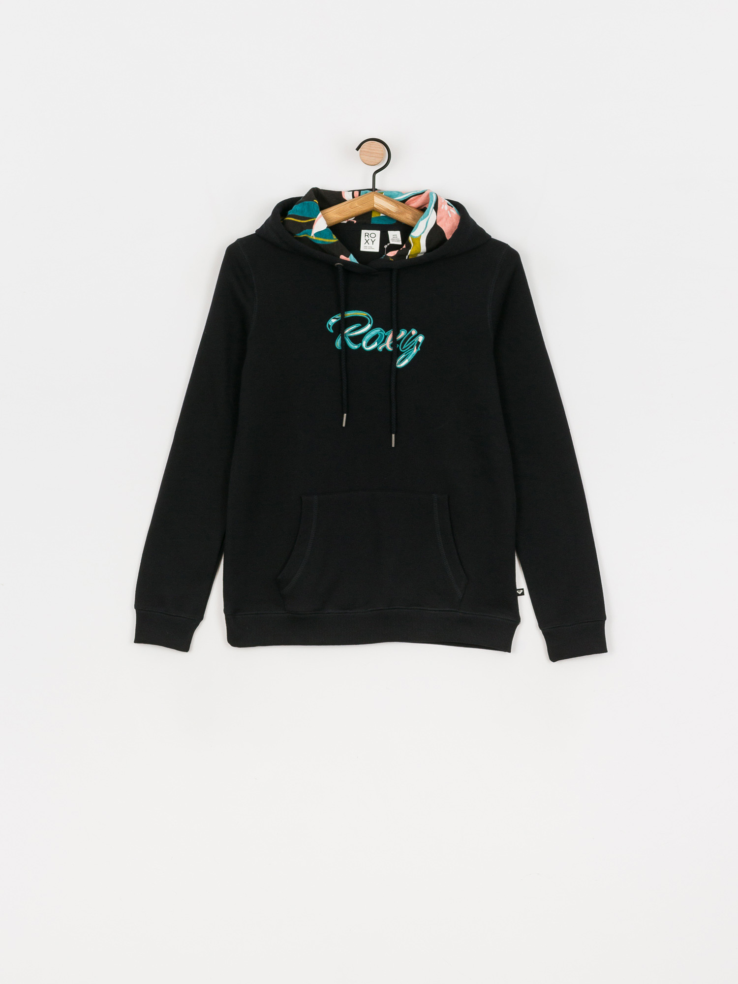 Bluza z kapturem Roxy Right On Time HD Wmn (anthracite)