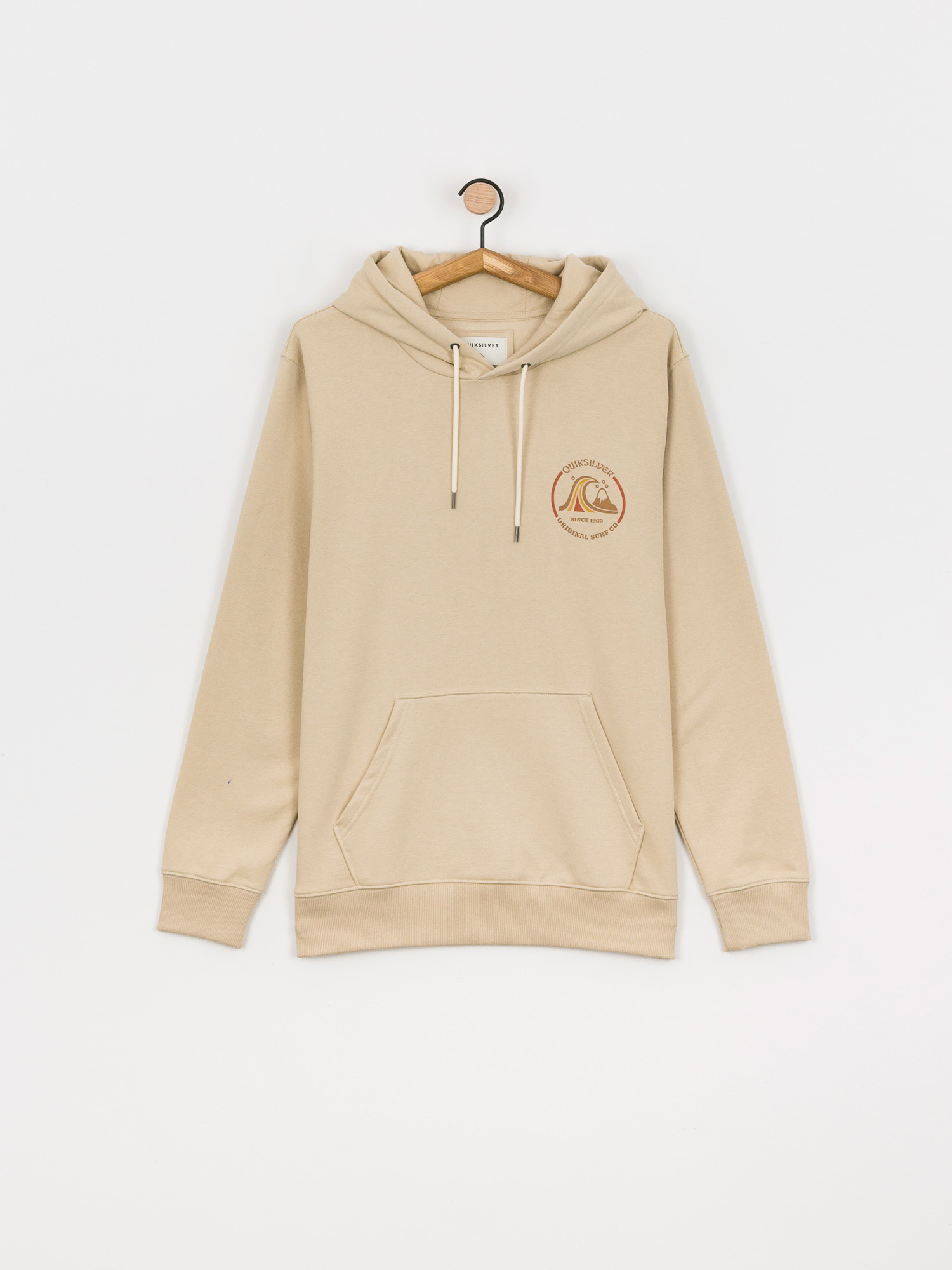 Bluza z kapturem Quiksilver Mirror Logo HD (oatmeal)