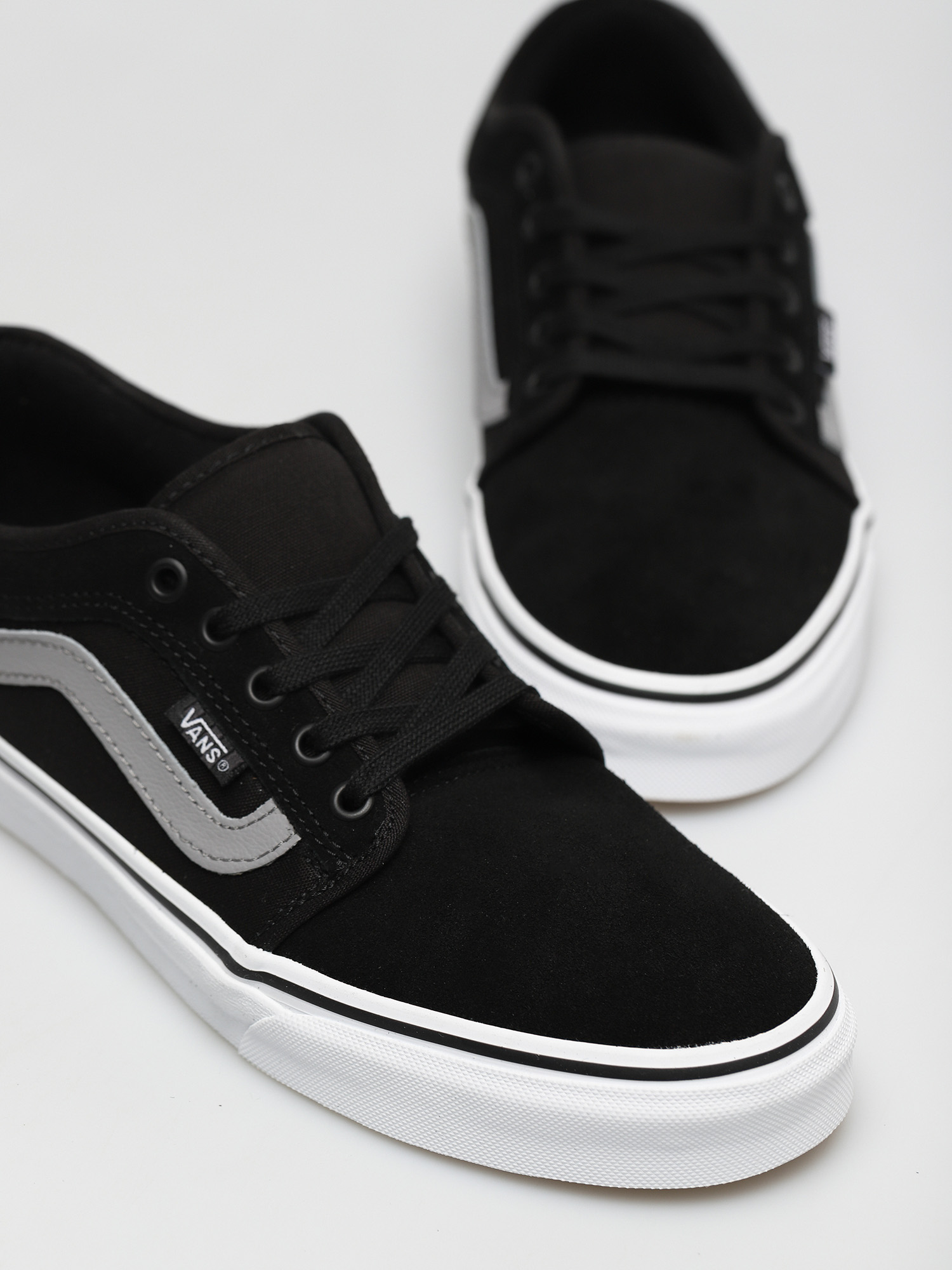 Buty Vans Chukka Low Sidestripe (black/gray/white)