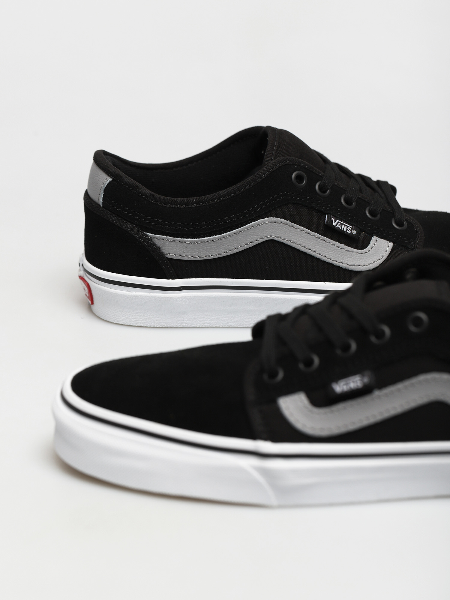 Buty Vans Chukka Low Sidestripe (black/gray/white)