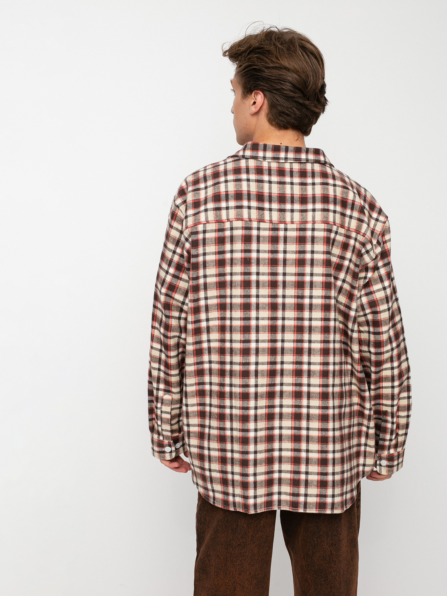 Koszula Polar Skate Flannel (brown)