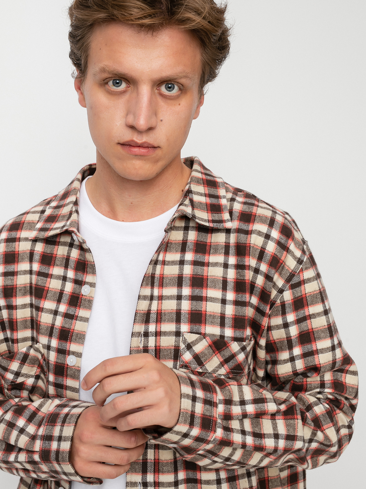 Koszula Polar Skate Flannel (brown)